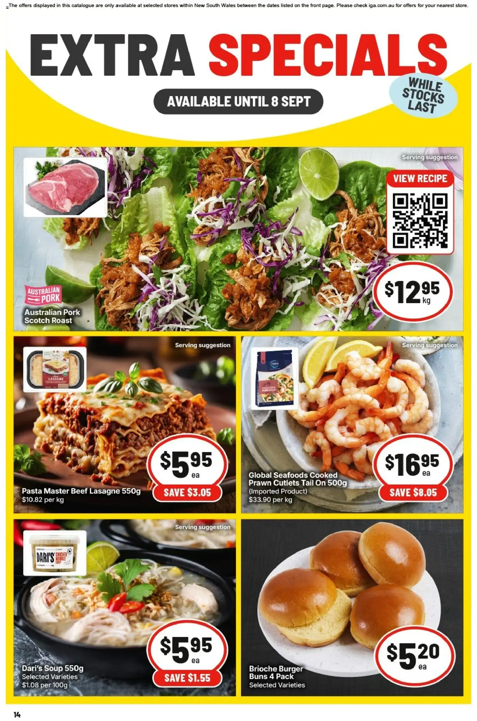 IGA catalogue valid from 19/08/2026 > Online Australia - Catalogue valid from 19 August to 25 August 2026 - page 14