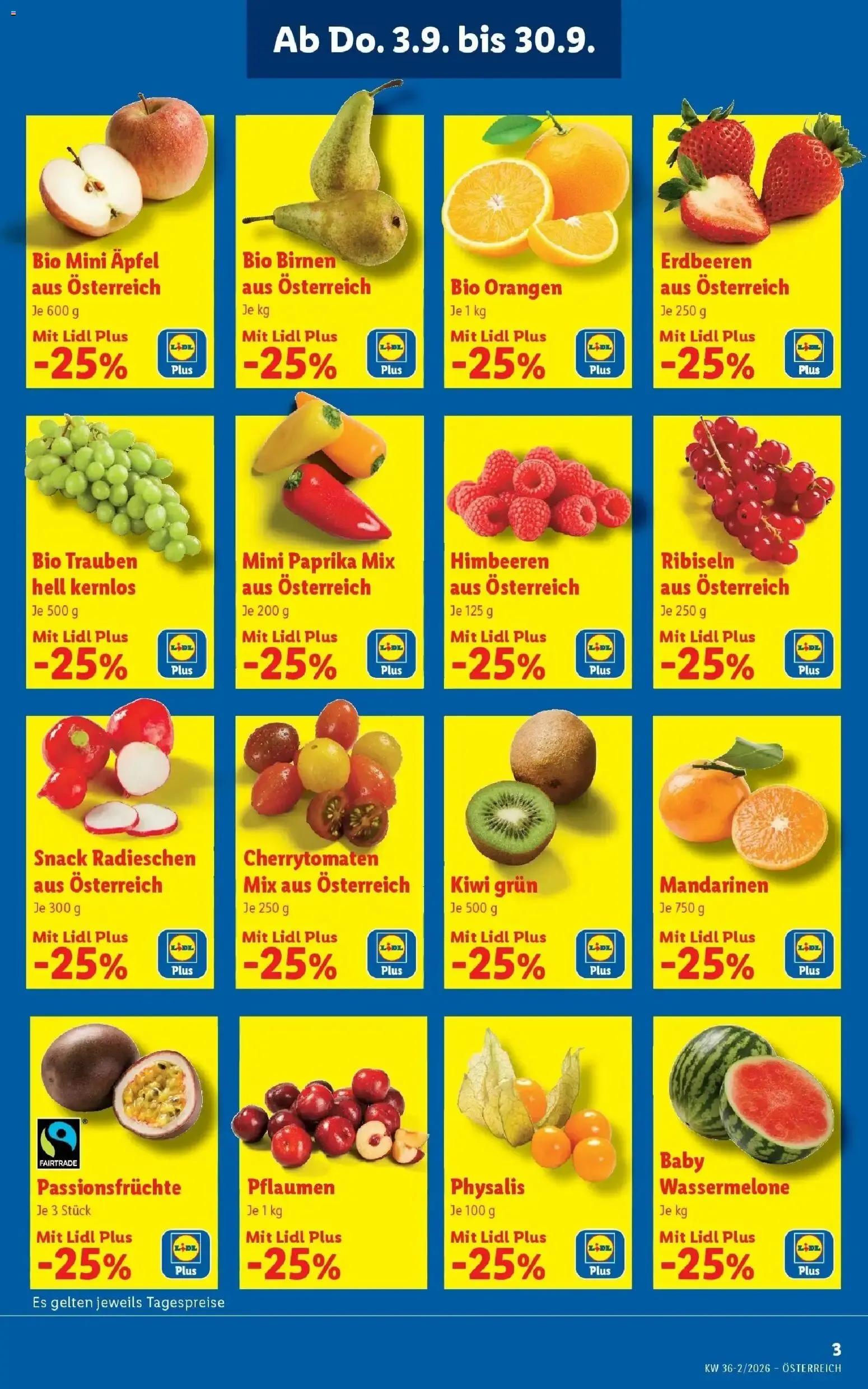 Lidl Ofertas del 03.09 al 05.09 von 3. September bis 5. September 2026 - Flugblätt seite  3