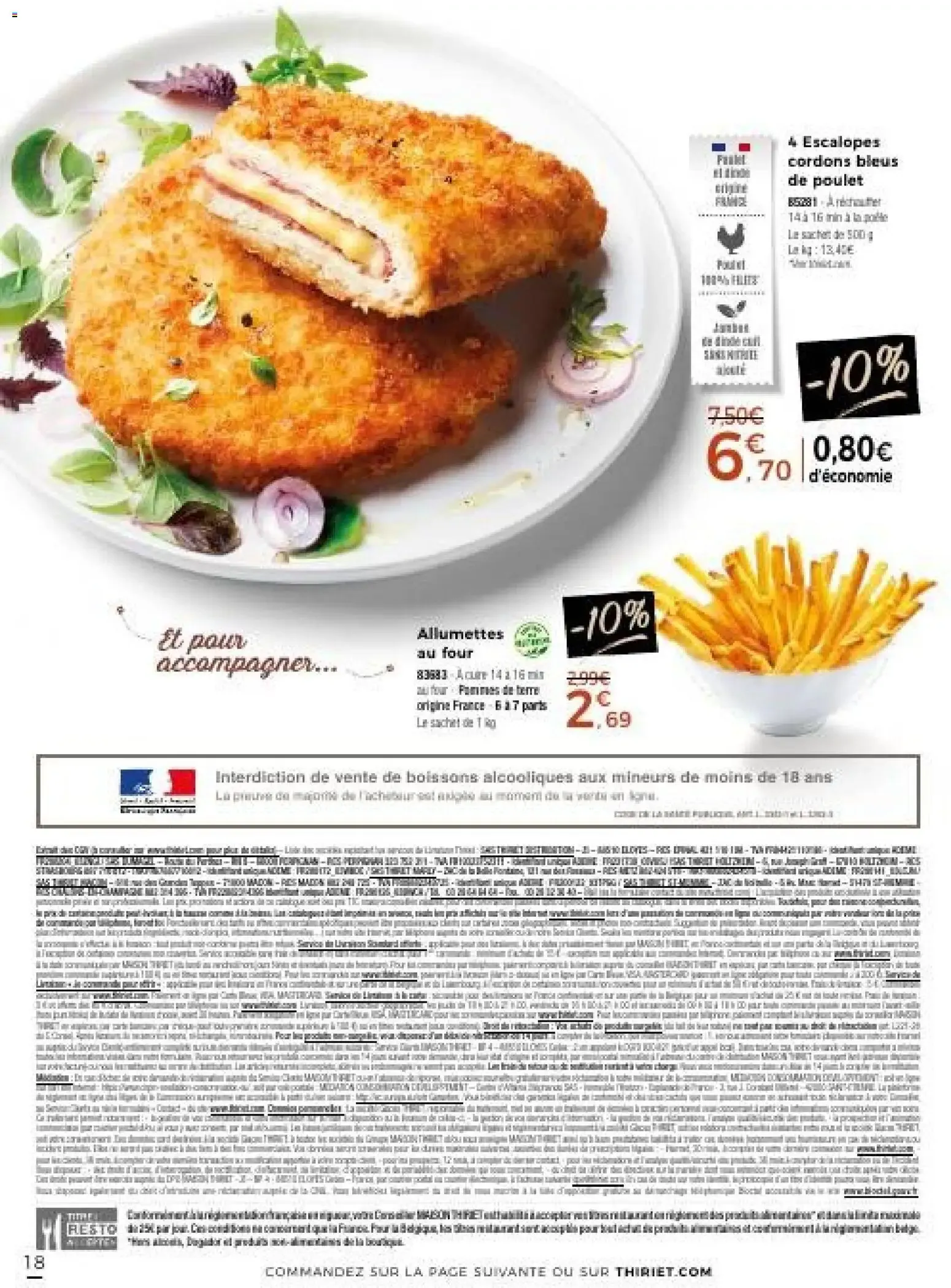 Thiriet - Catalogue Bons Plans du 11 août au 6 septembre 2026 - Catalogue page 18