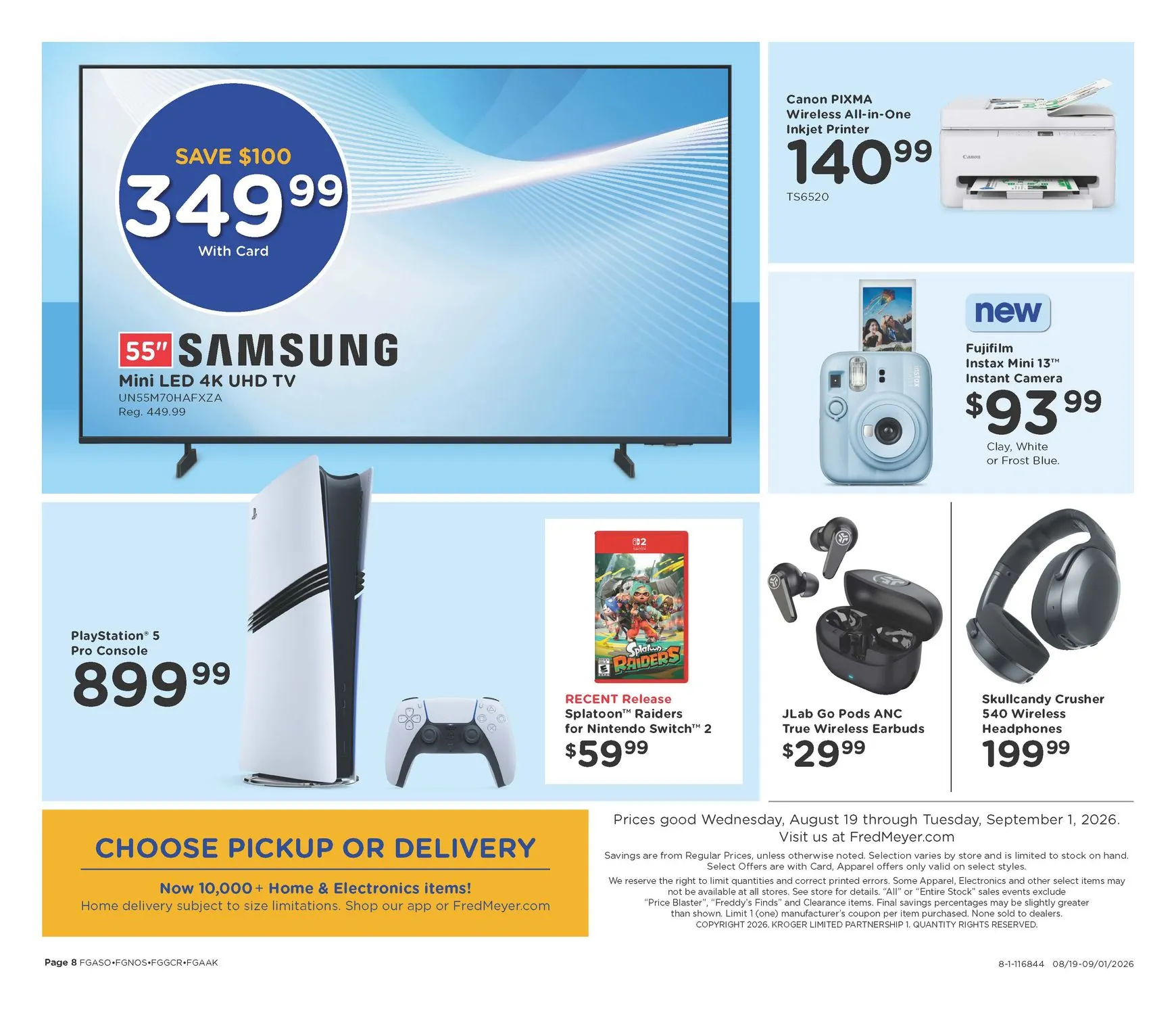 Weekly promotion Fred Meyer spanning from August 19 to September 1 2026 - Page 9 for Catalogue 365