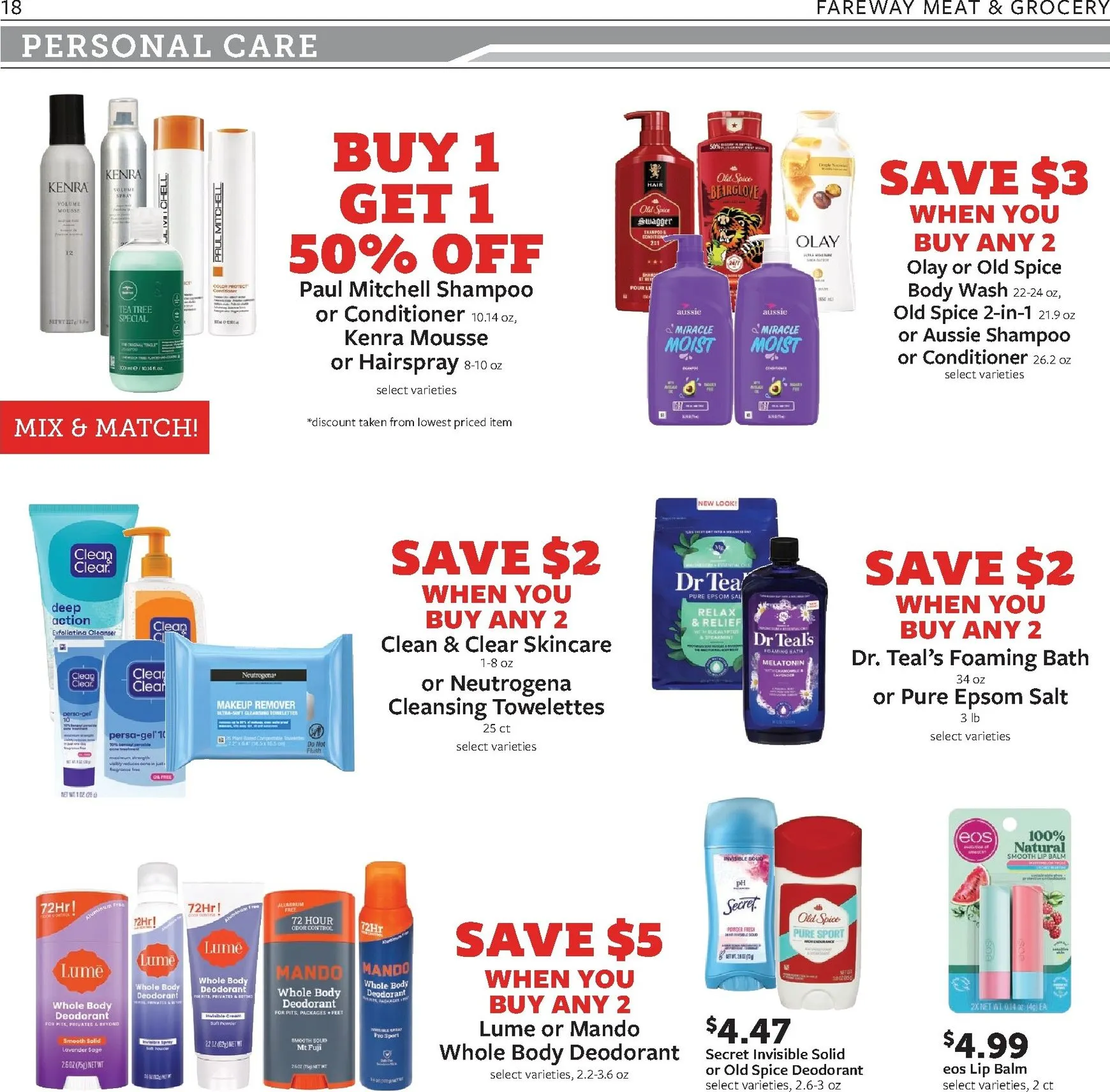 Weekly ad Current Fareway leaflet valid from Monday 10/26/2026 to Saturday 10/31/2026 from October 26 to October 31 2026 - Page 18