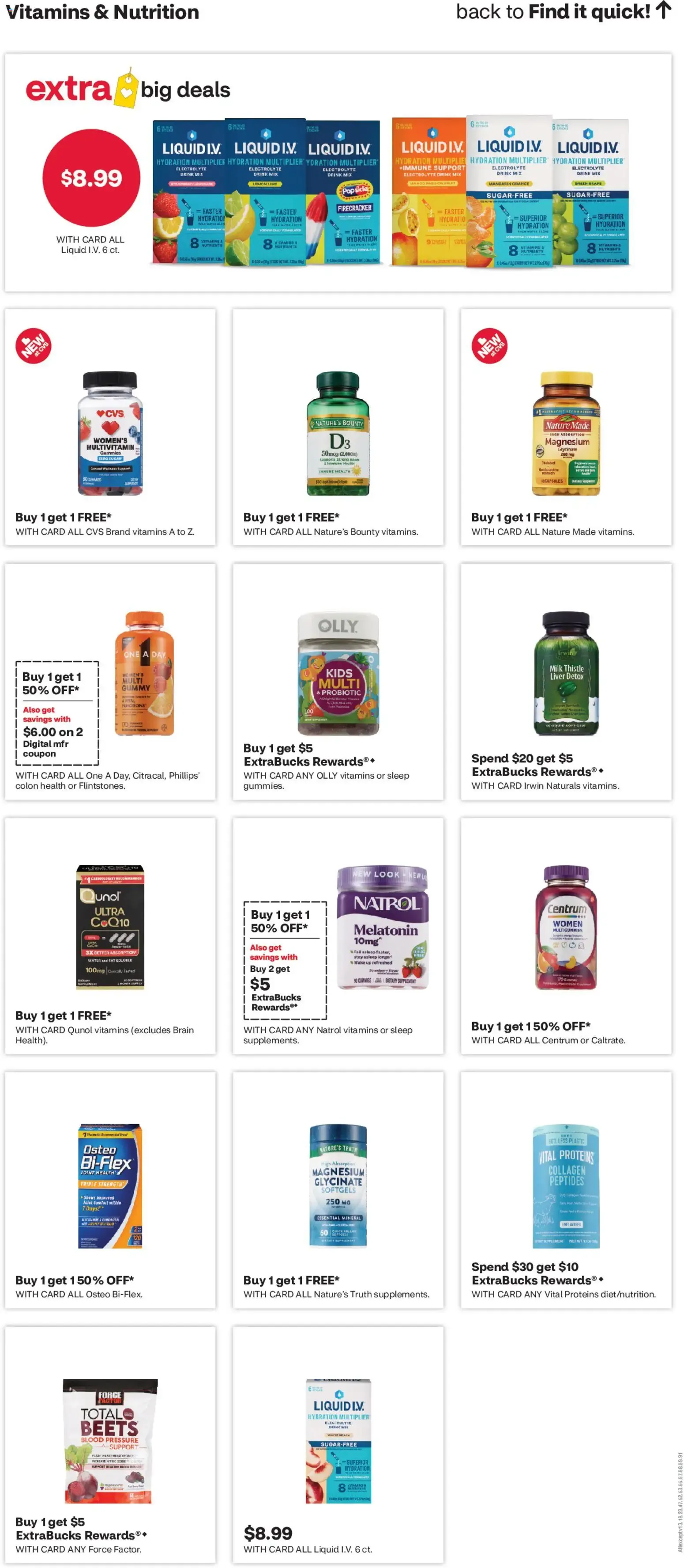 Weekly ad CVS Weekly Ad from 08/30/2026 - Flyer, Circular this week from August 30 to September 5 2026 - Page 8
