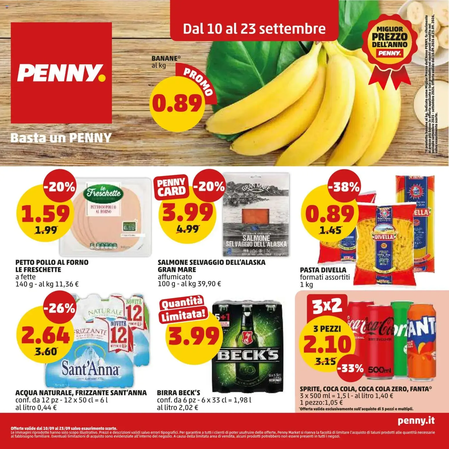 Volantino PENNY dal 10/09/2026 anteprima da 10 settembre a 23 settembre di 2026 - Pagina del volantino 1