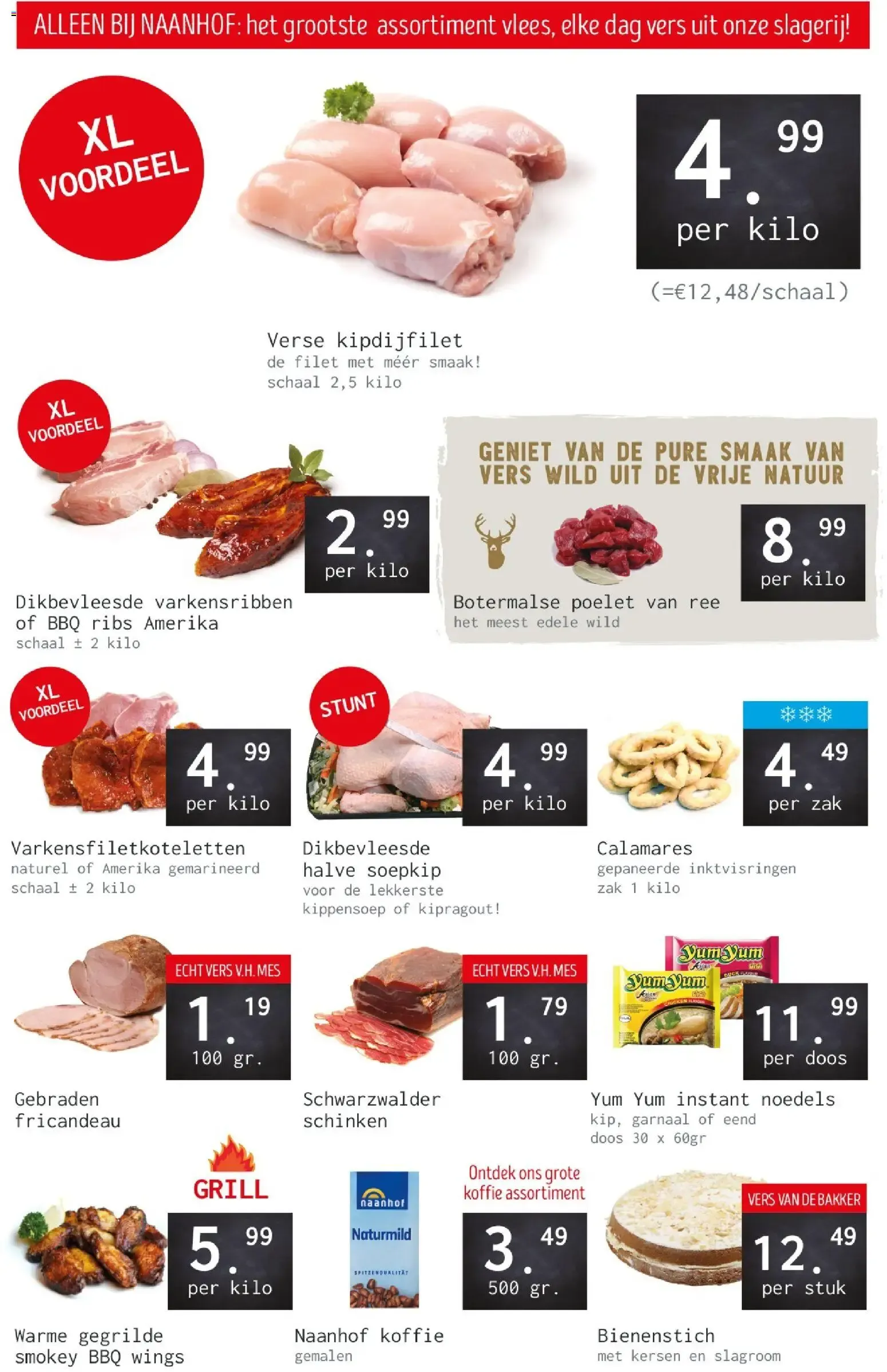 Naanhof: Ofertas de carne y más van 21 september tot 26 september 2026 - Folder pagina 1