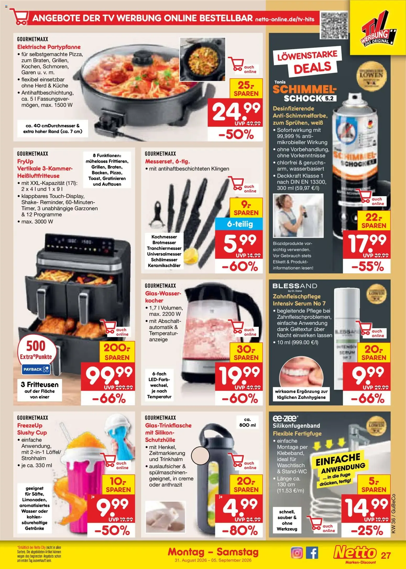 Netto Marken-Discount Prospekt (ab 31.08.2026) » Angebote von 31. August bis 5. September 2026 - Prospekt seite 37