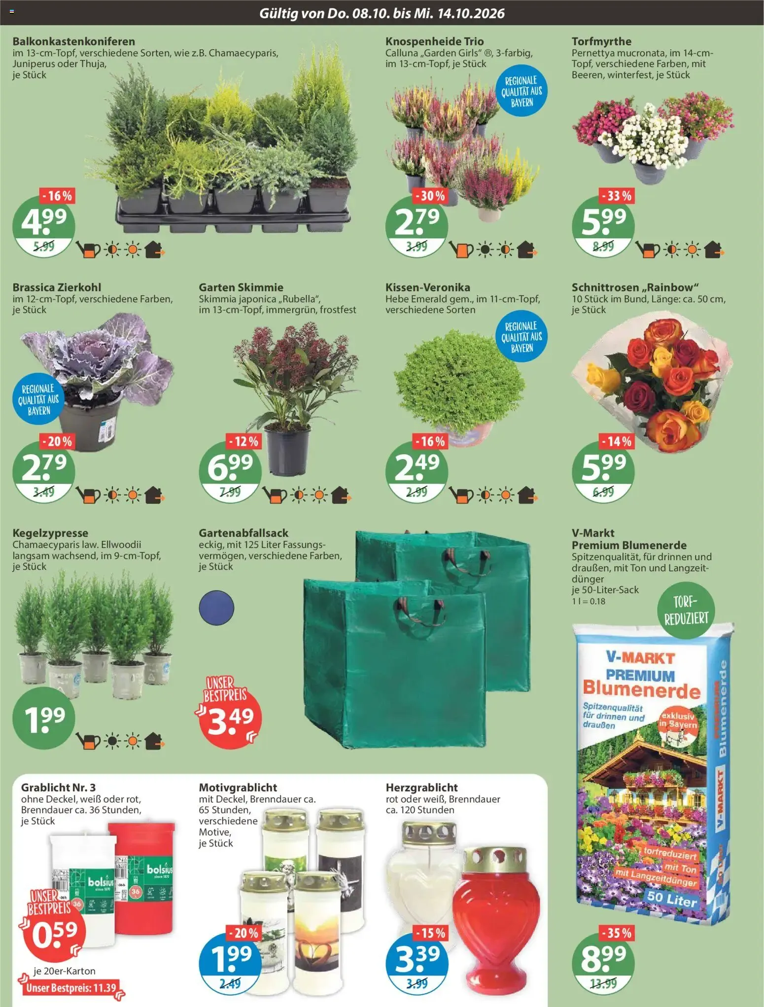 Angebote V-Markt Angebote (ab 08.10.2026) von 8. Oktober bis 14. Oktober 2026 - Prospekt seite 20