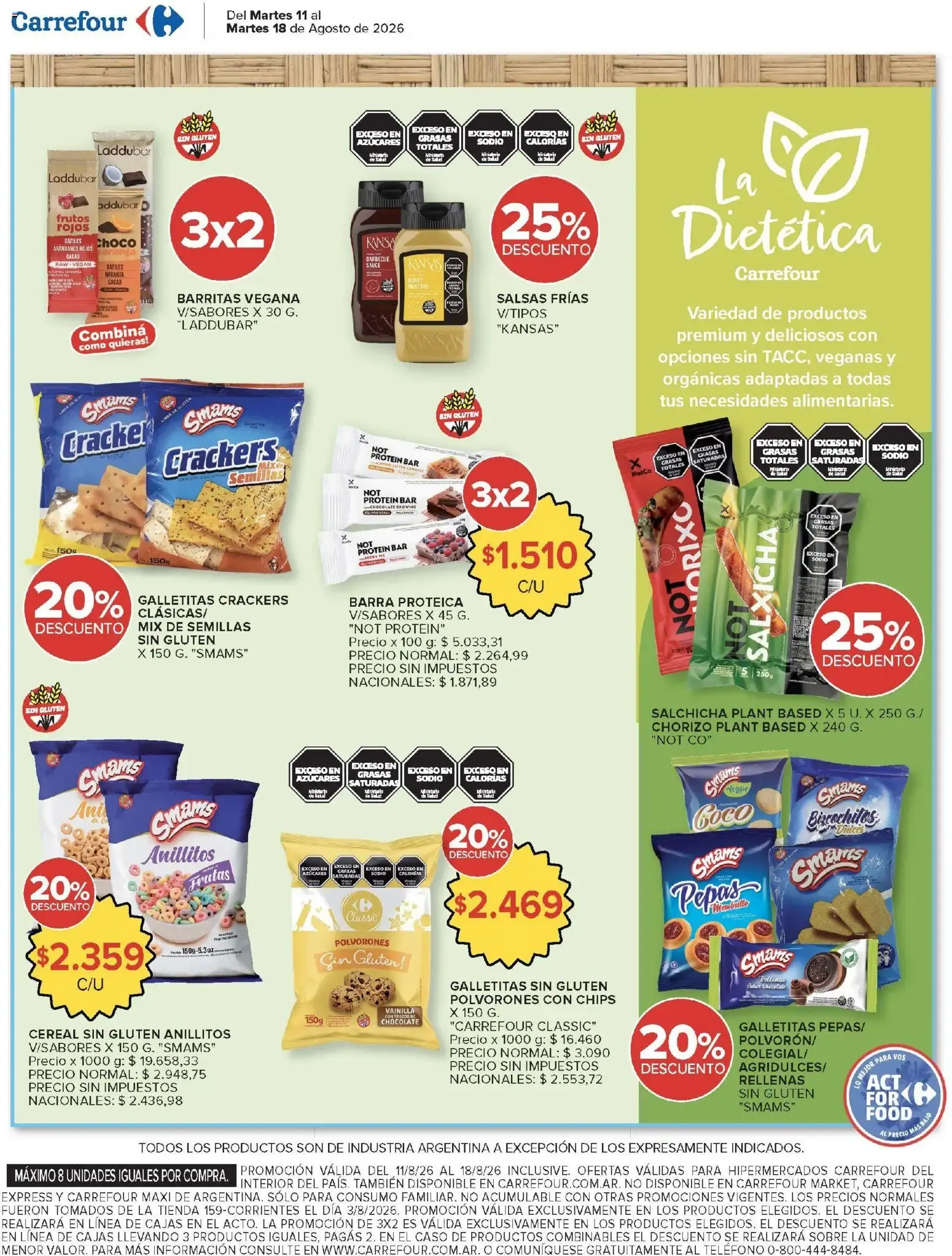 Ofertas de Carrefour ofertas || del 11/08/2026 - 18/08/2026 || Promociones 11 de agosto al 18 de agosto 2026 - Página 19 del catálogo