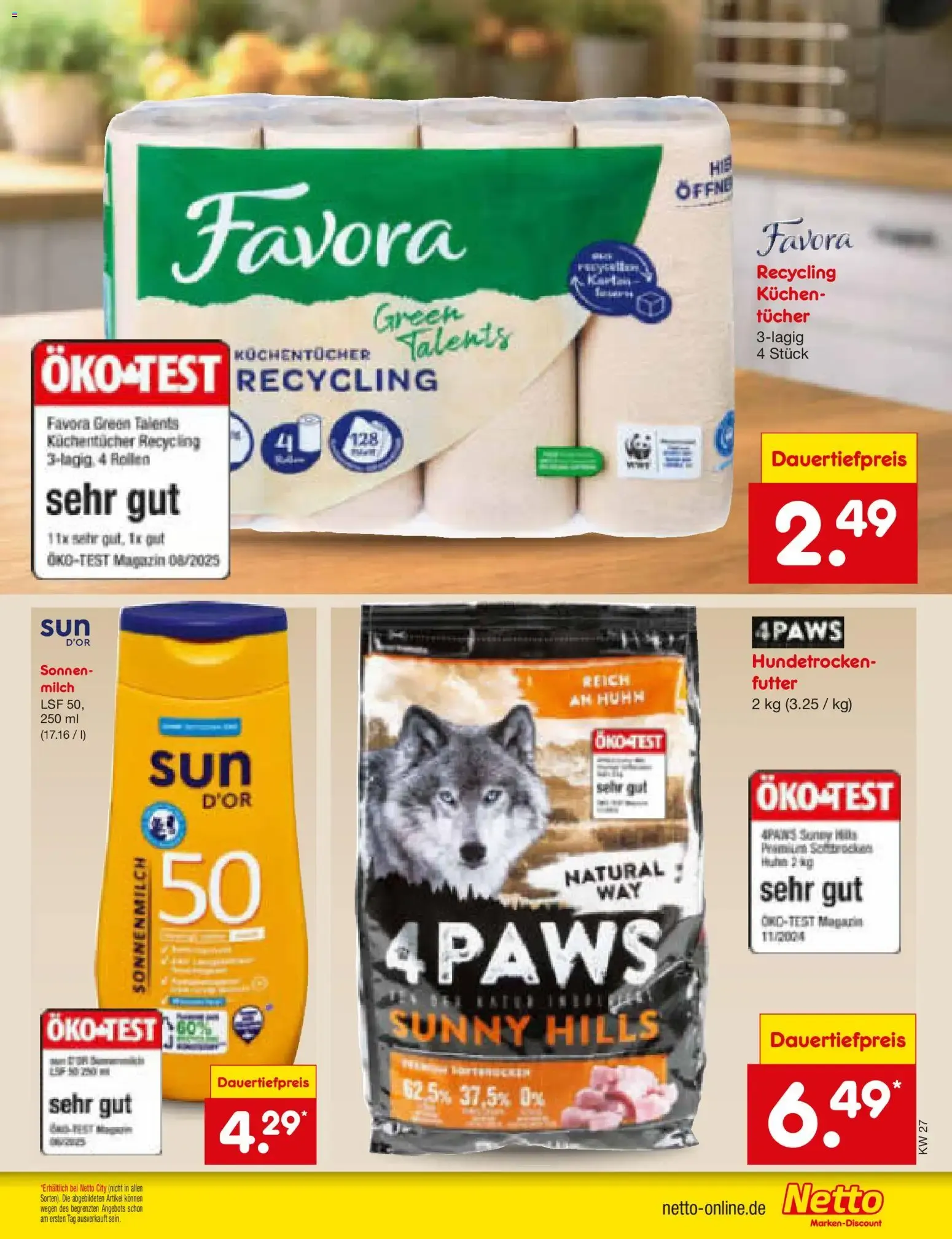 Netto Marken-Discount Prospekt (ab 29.06.2026) » Angebote von 29. Juni bis 4. Juli 2026 - Prospekt seite 25