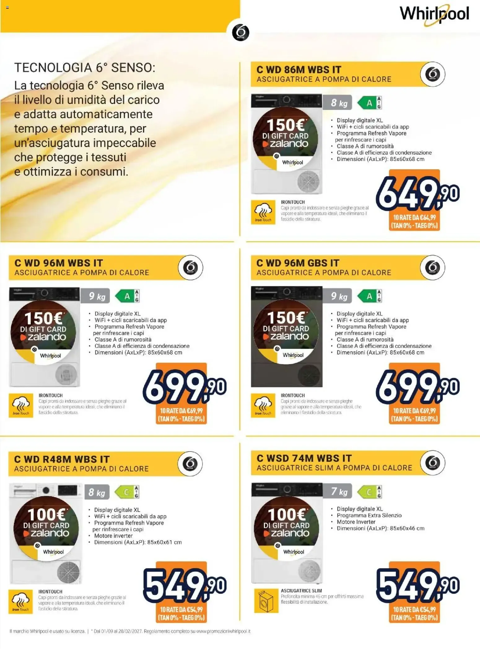 Nuovo Unieuro volantino Asciugatura dal 16/10/2026 > offerte anteprima 🛍️ da 16 ottobre a 1 novembre di 2026 - Pagina del volantino 6