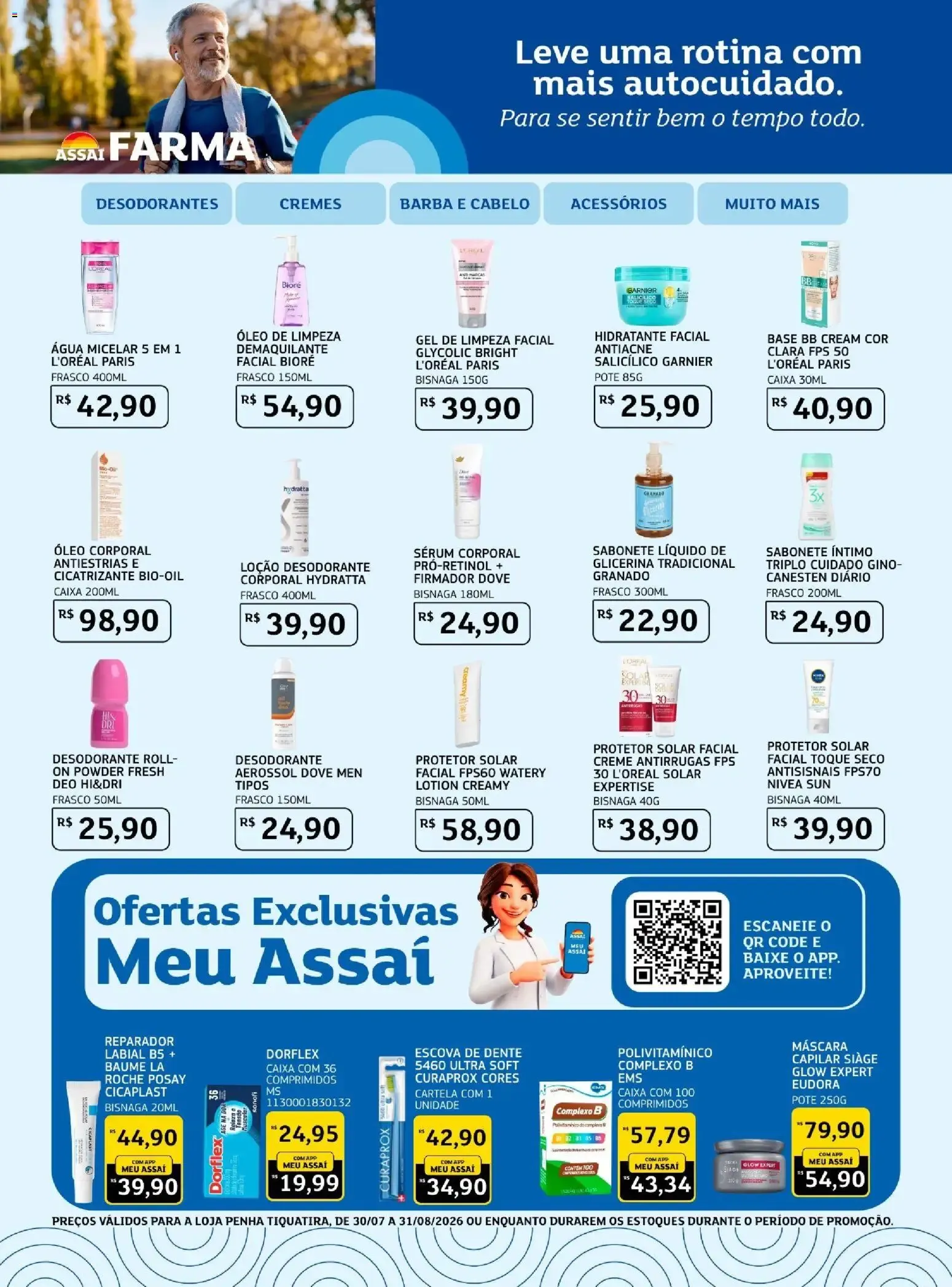 Encarte de Assaí Farma - Grandes Ofertas de Inauguração 30 de julho até 31 de agosto 2026 - Pagina 5