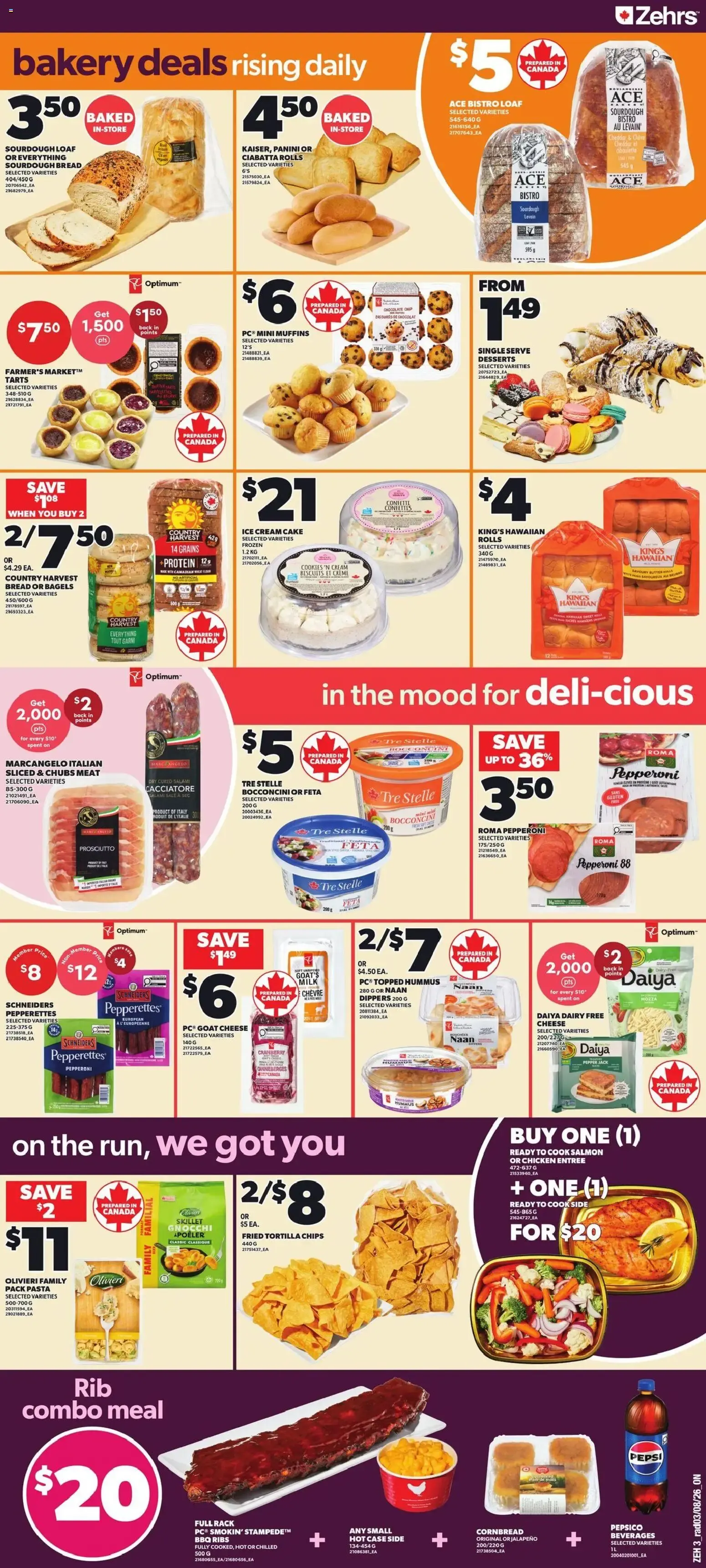 Zehrs weekly flyer / circulaire from August 6 to August 12 2026 - flyer page 4