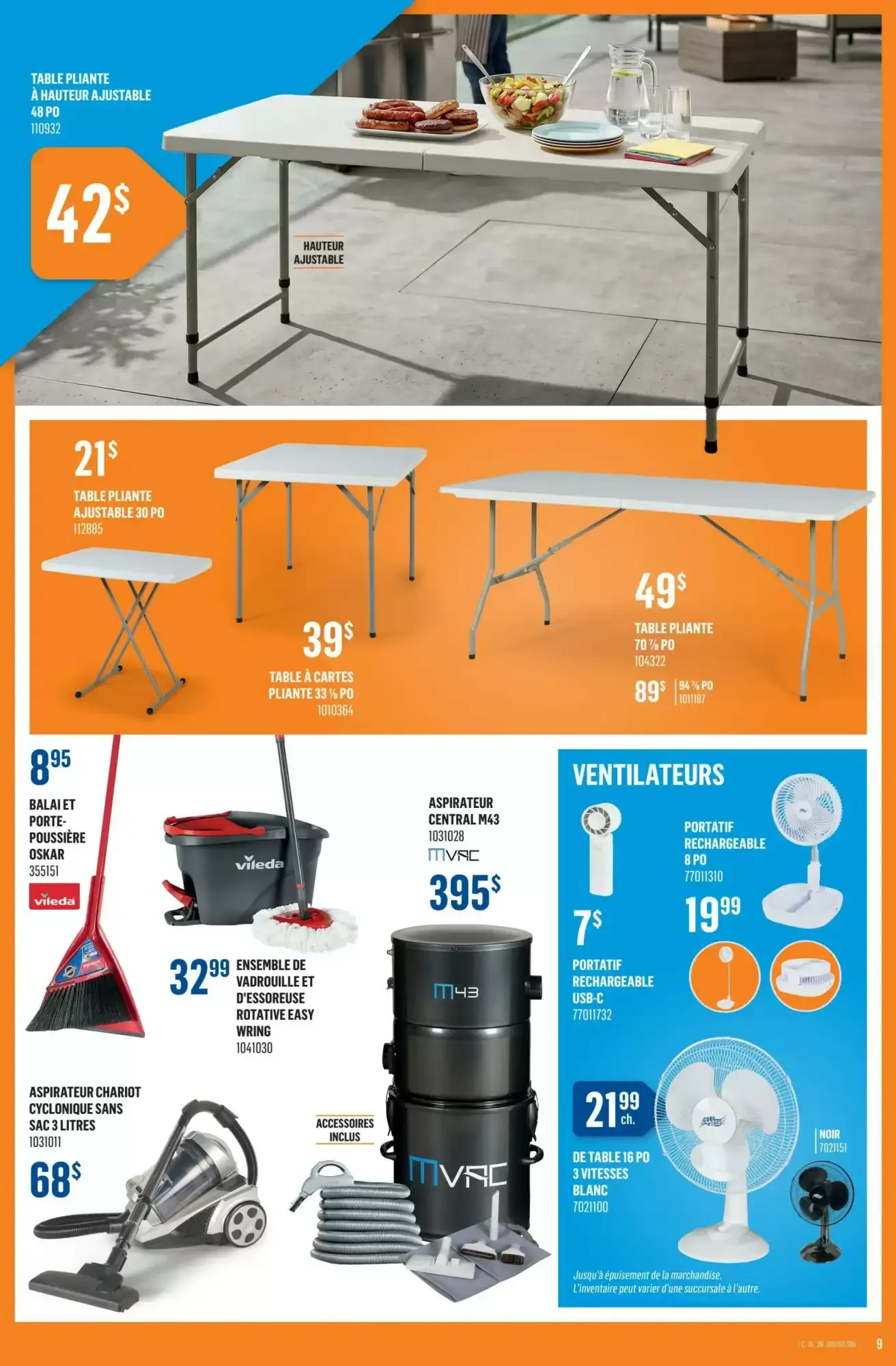 Canac flyer week 31 from July 30 to August 5 2026 - flyer page 9