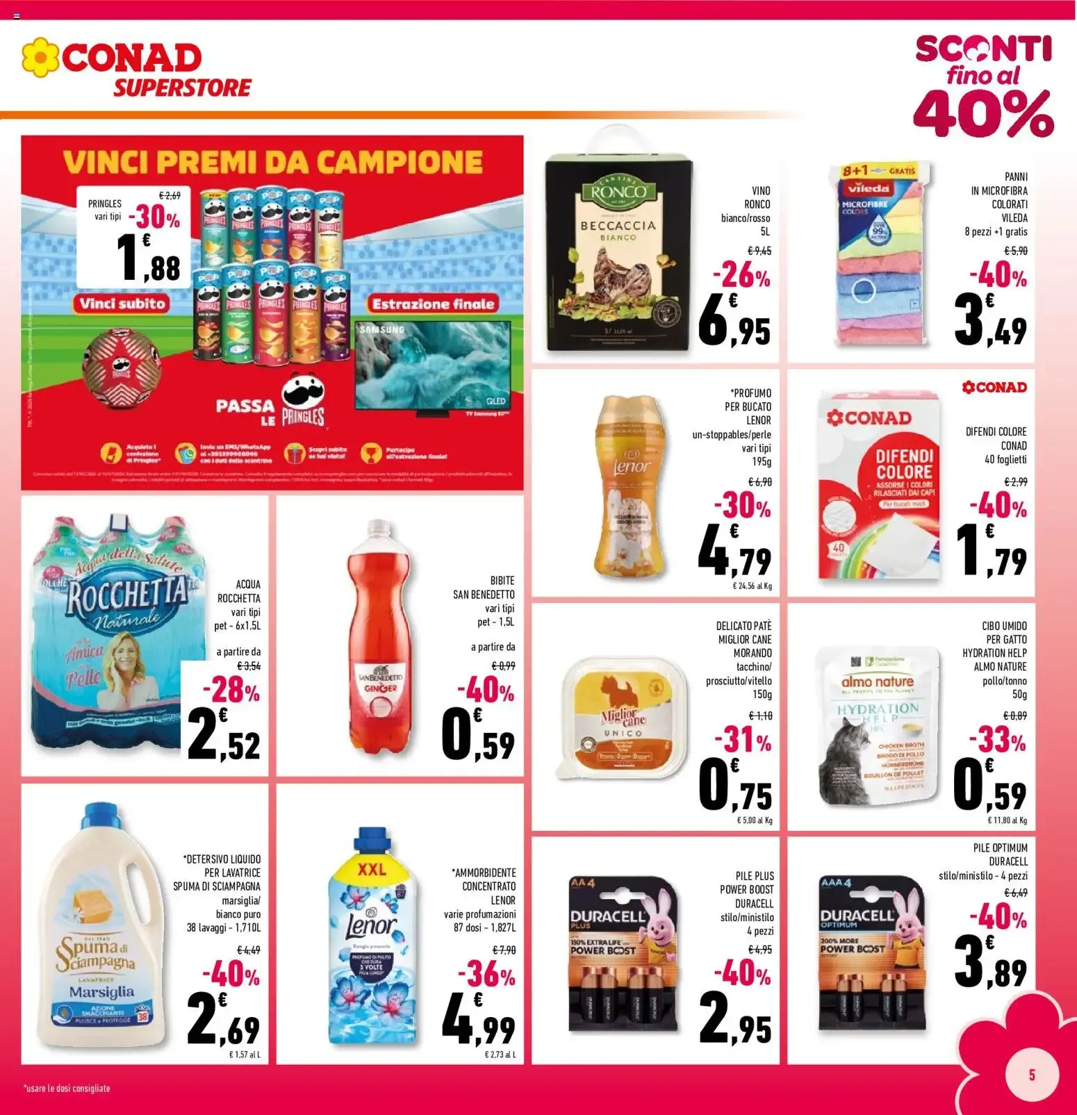 Volantino Conad dal 17/06/2026 > Anteprima da 17 giugno a 28 giugno di 2026 - Pagina del volantino 5