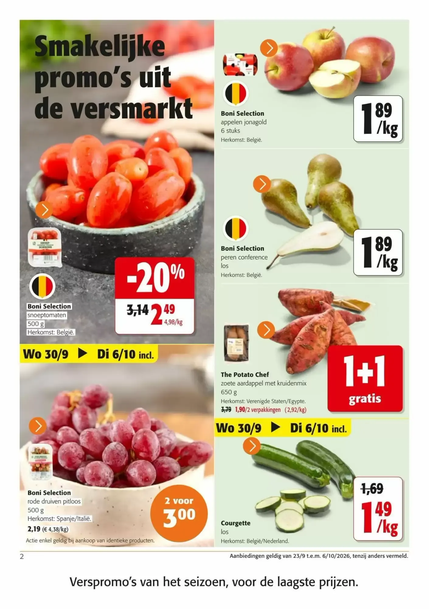 Colruyt folder van 23 september tot 6 oktober 2026 - folder pagina 2