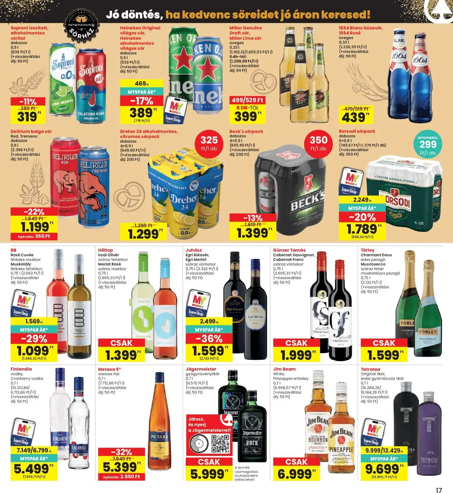 Katalógus Interspar akciós újság - 2026.10.08. -tól/töl > akció, lapozható szórólap 🛍️ október 8.-tól október 14.-ig 2026. - Oldal 17