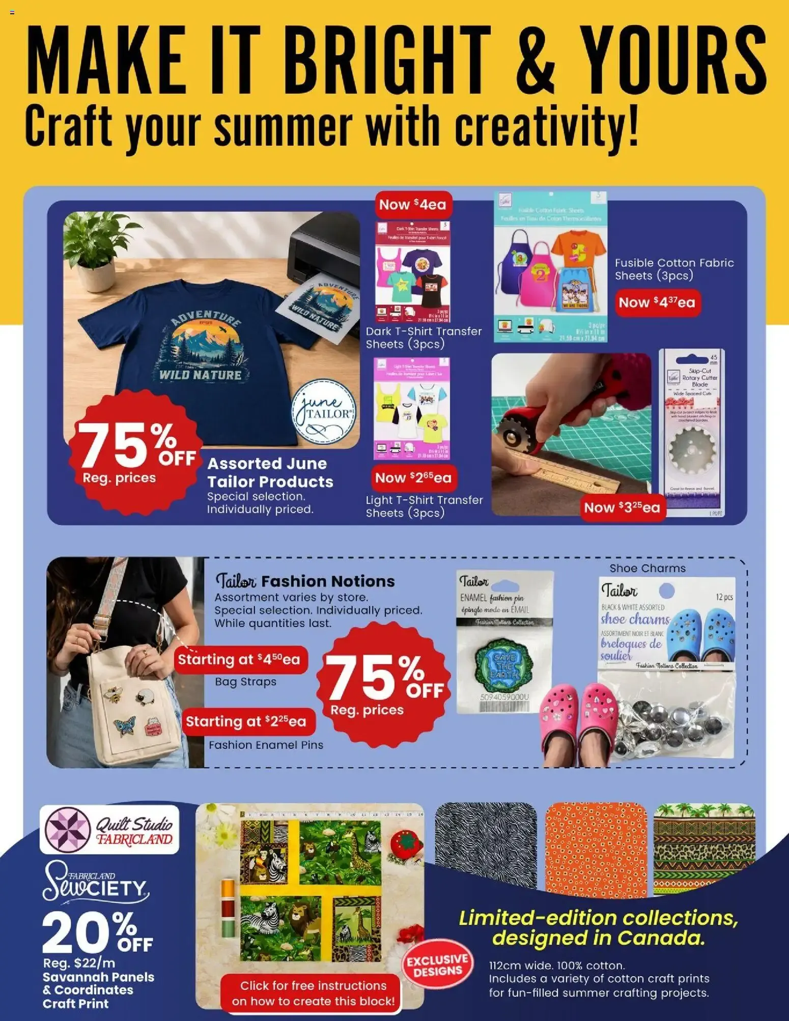 FABRICLAND CLEAN SWEEP Sale from August 1 to August 31 2026 - flyer page 6