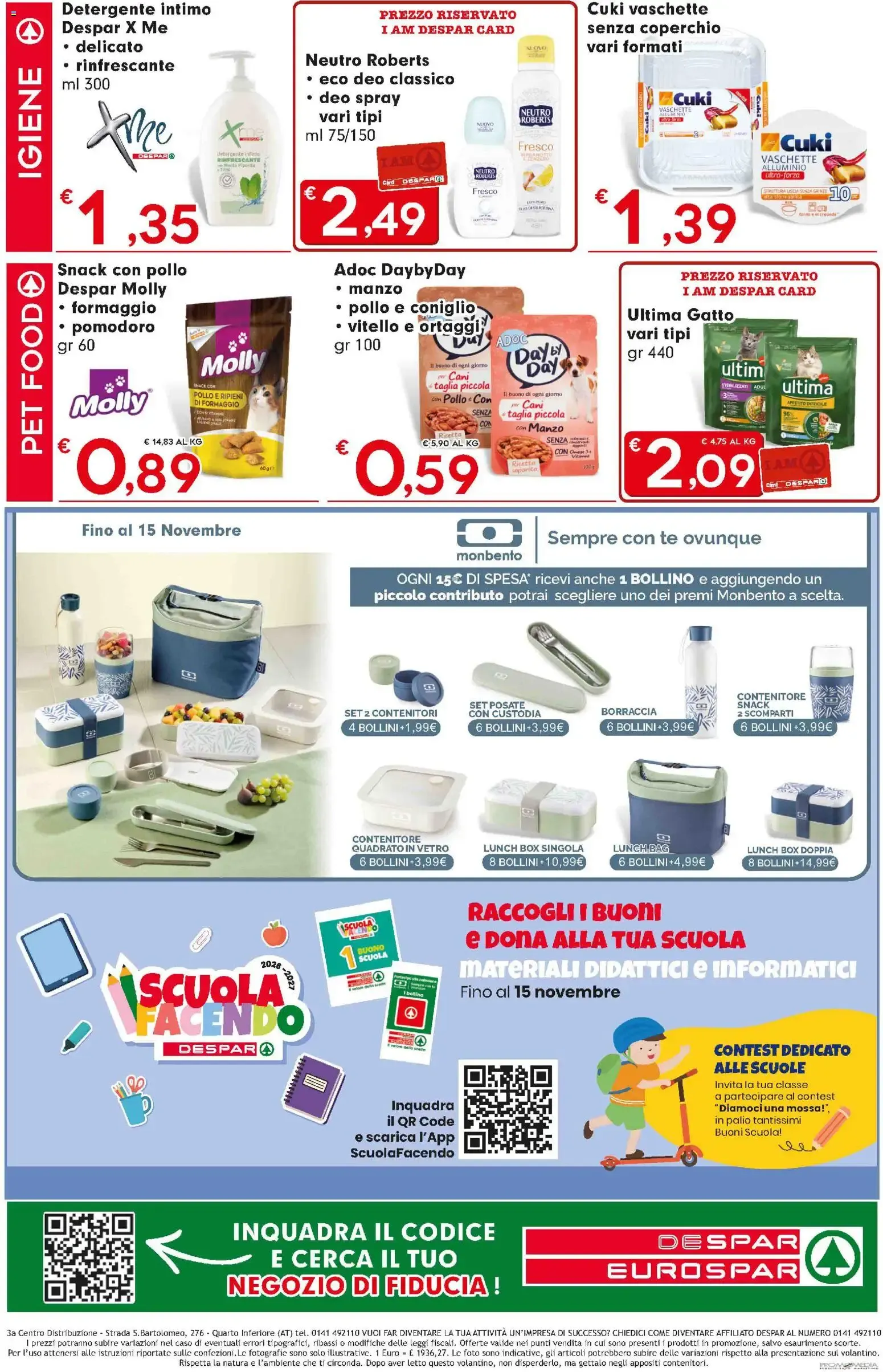Despar: Scontatissimi da 8 ottobre a 21 ottobre di 2026 - Pagina del volantino 8
