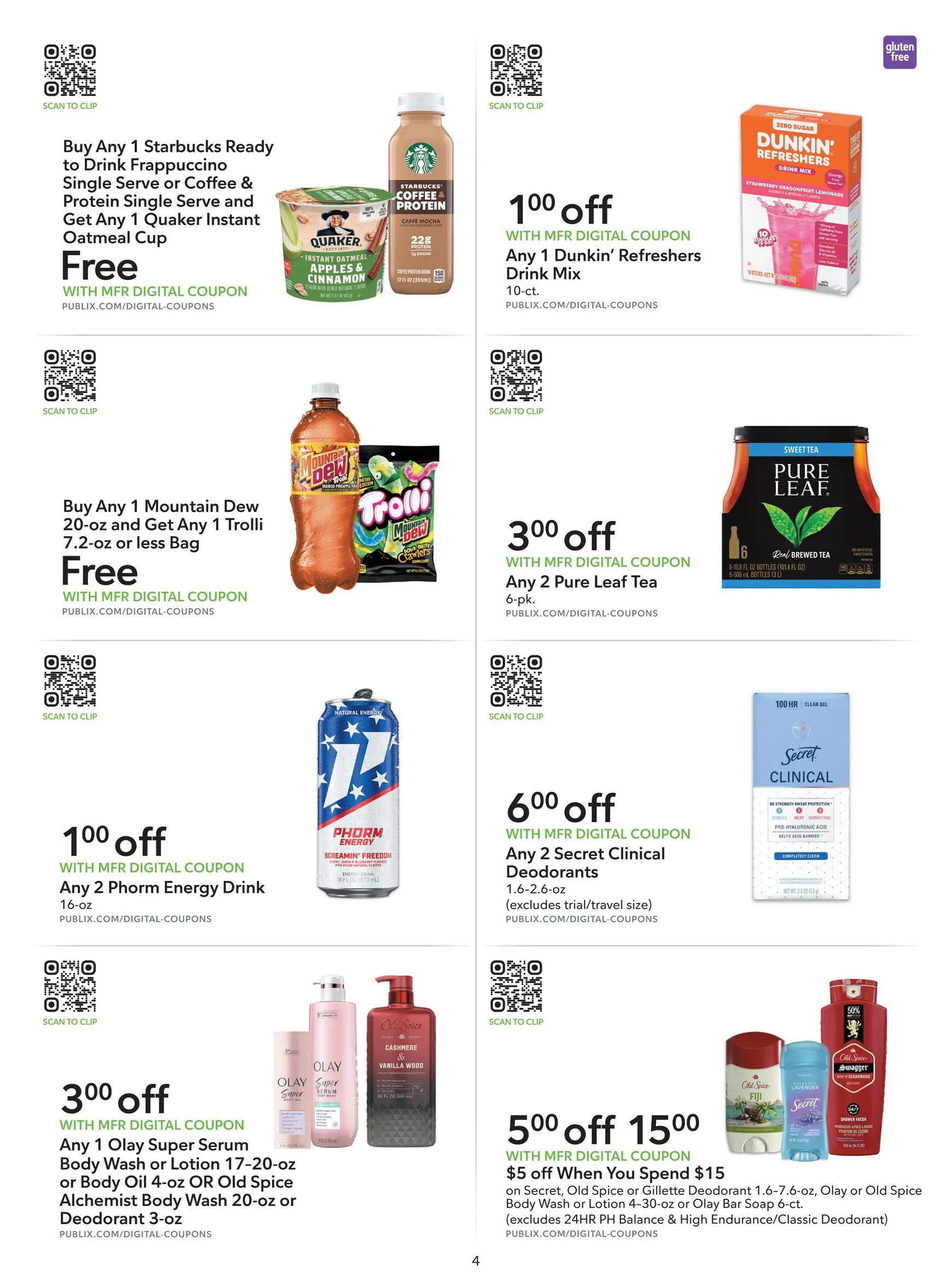 Weekly promotion Current Publix - Extra Savings leaflet valid from Thursday 09/24/2026 to Wednesday 10/07/2026 spanning from September 24 to October 7 2026 - Page 4 for Catalogue 365