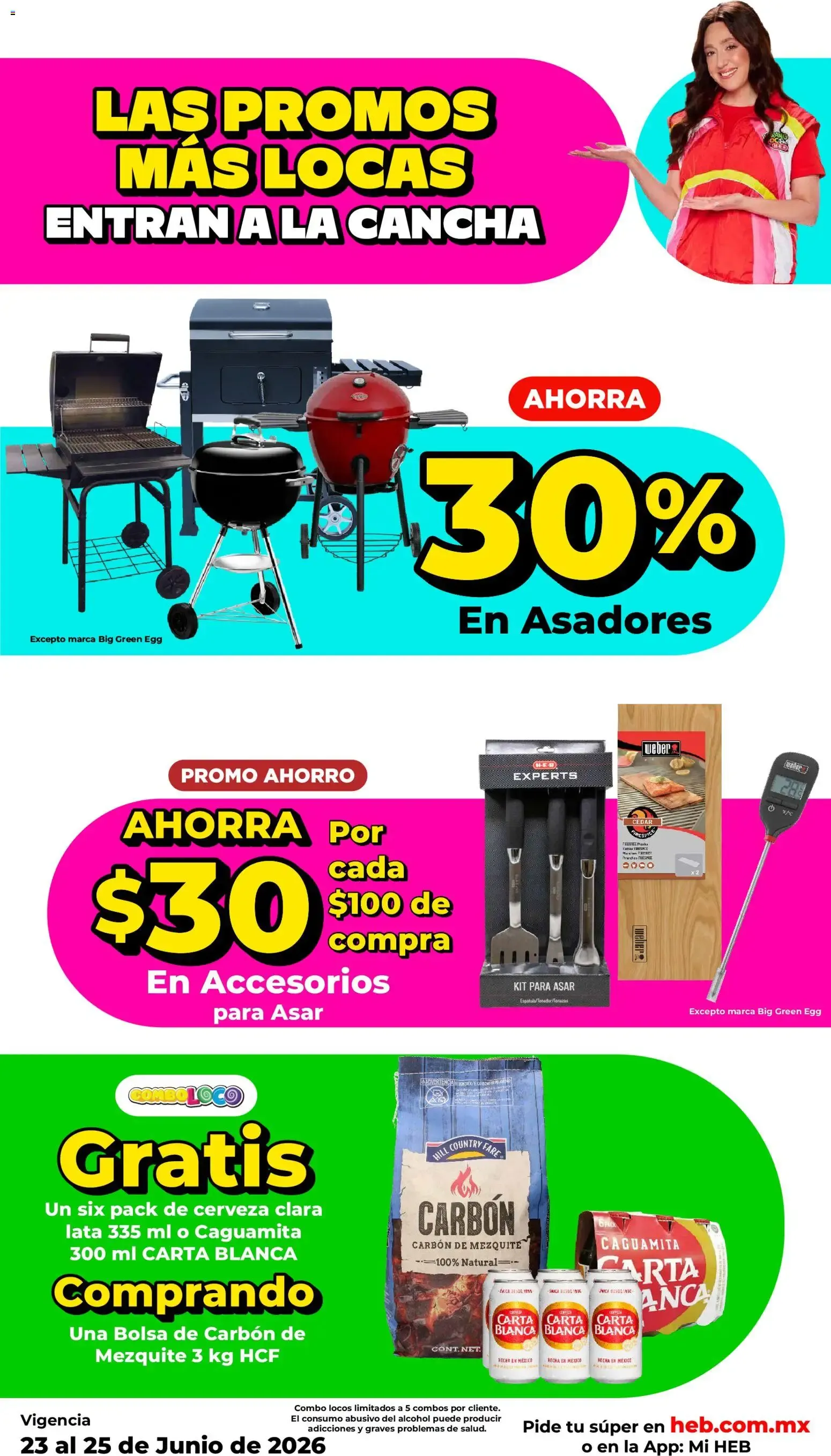 Catálogo de H-E-B folleto Las promos más locas (23/06/2026 - 25/06/2026) - catálogo en línea 23 de junio al 25 de junio 2026 - Pagina 7