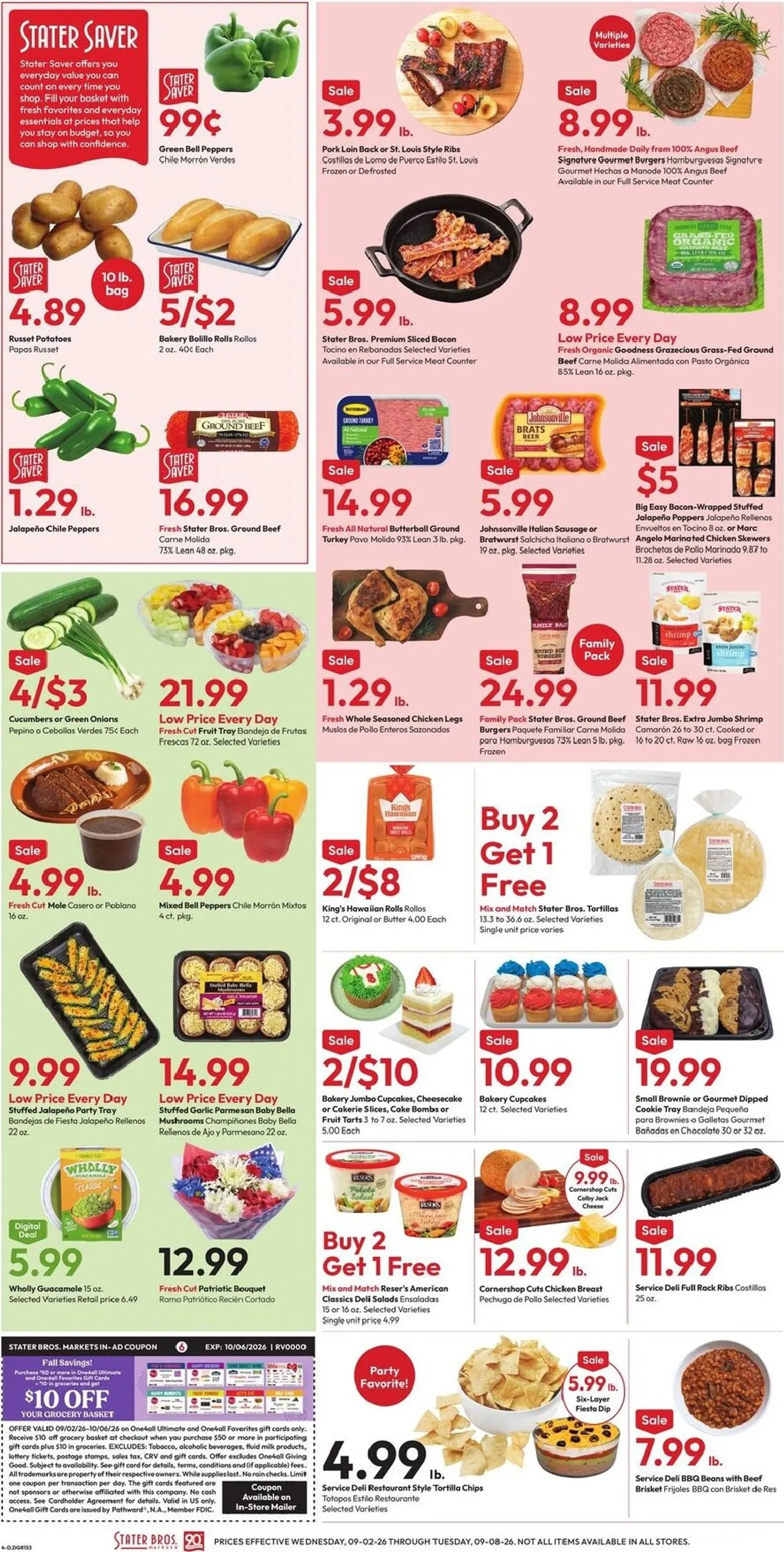 Weekly ad Stater Bros. Happy Labor Day from September 2 to September 8 2026 - Page 4