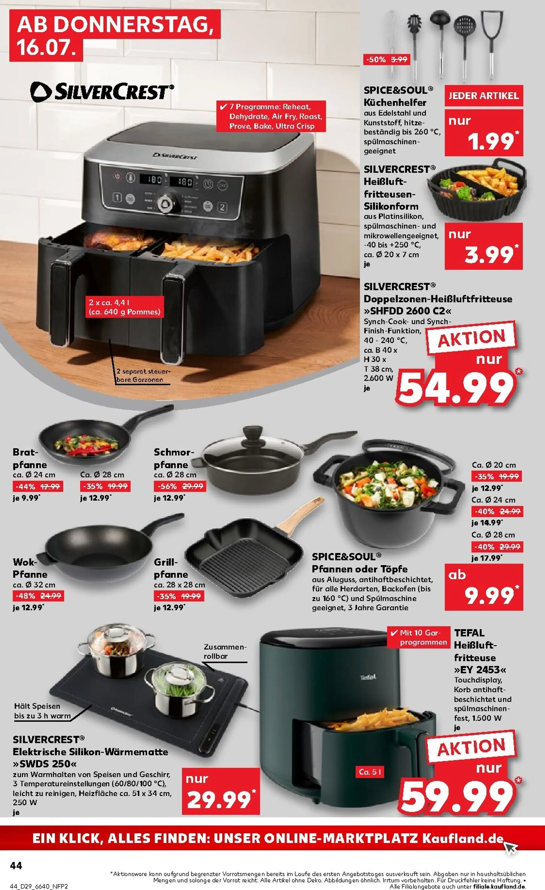 Kaufland Prospekt nächste Woche – von Donnerstag 16.07.2026 bis Mittwoch 22.07.2026 von 16. Juli bis 22. Juli 2026 - Prospekt seite 45