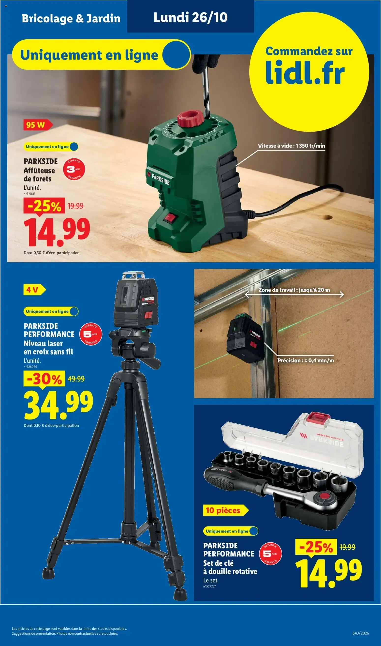 Lidl: Le Moins Toujours Plus du 22 octobre au 28 octobre 2026 - Catalogue page 9