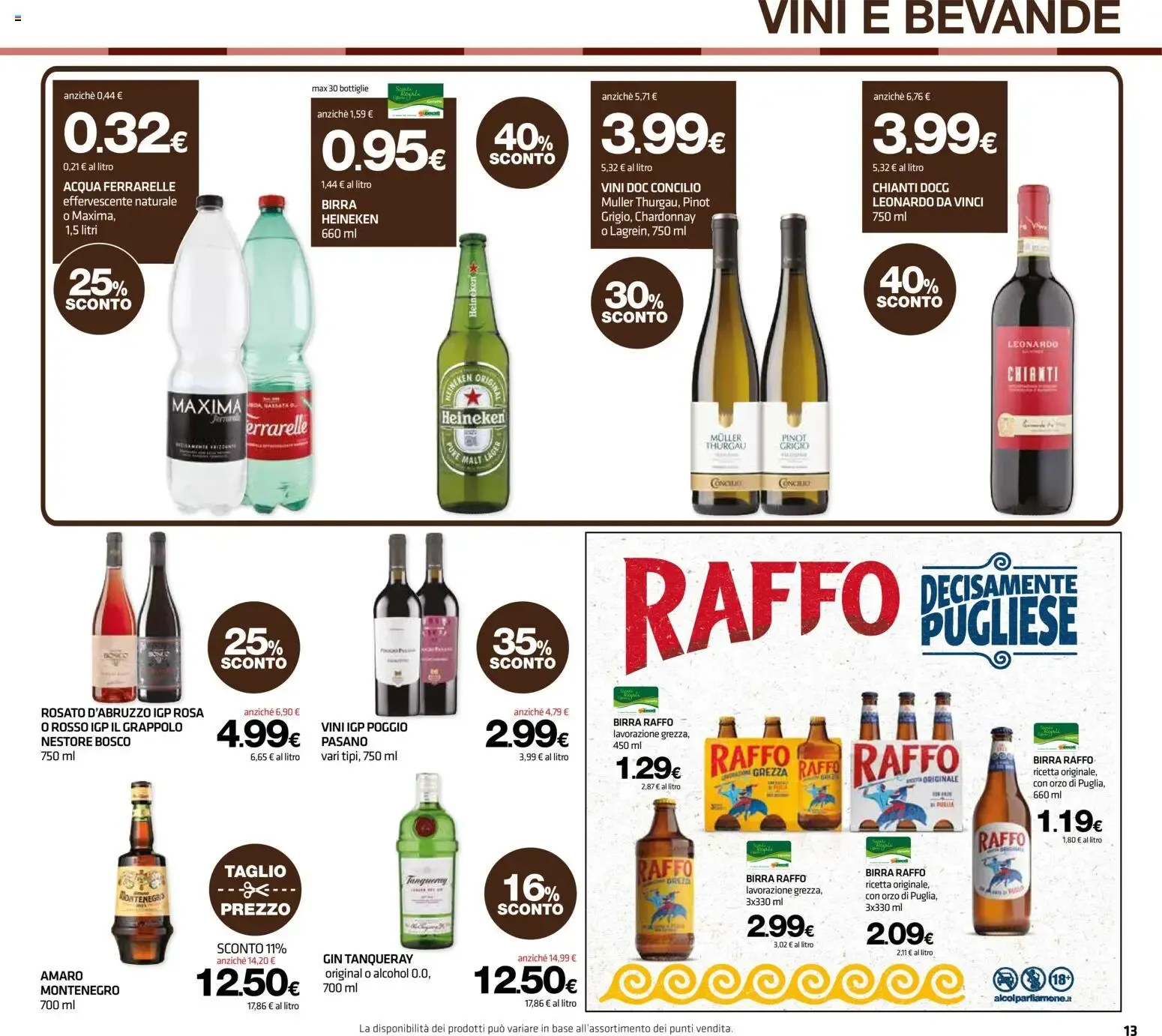 Superconti volantino dal 30/07/2026 - online Offerte da 30 luglio a 12 agosto di 2026 - Pagina del volantino 13