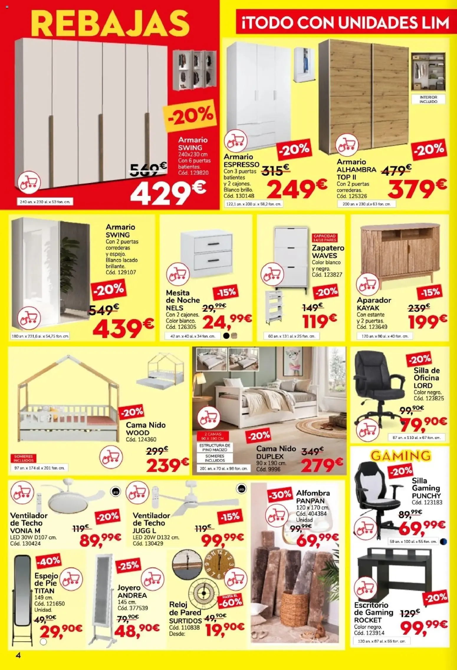 Catálogo de Conforama - Rebajas Brutales 25 de junio al 29 de julio 2026 - Página 4