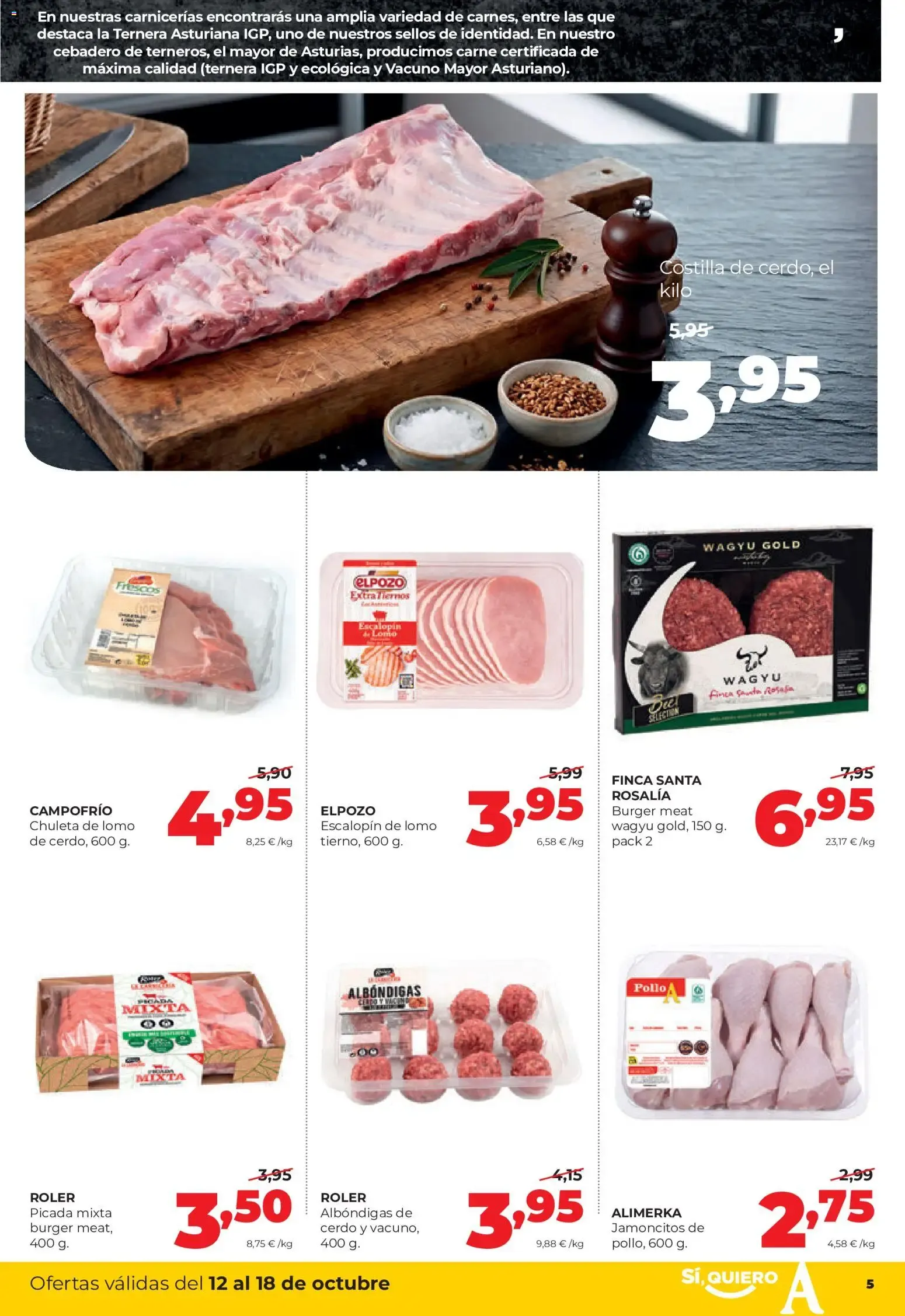 Catálogo de Alimerka 12 de octubre al 18 de octubre 2026 - Página 5