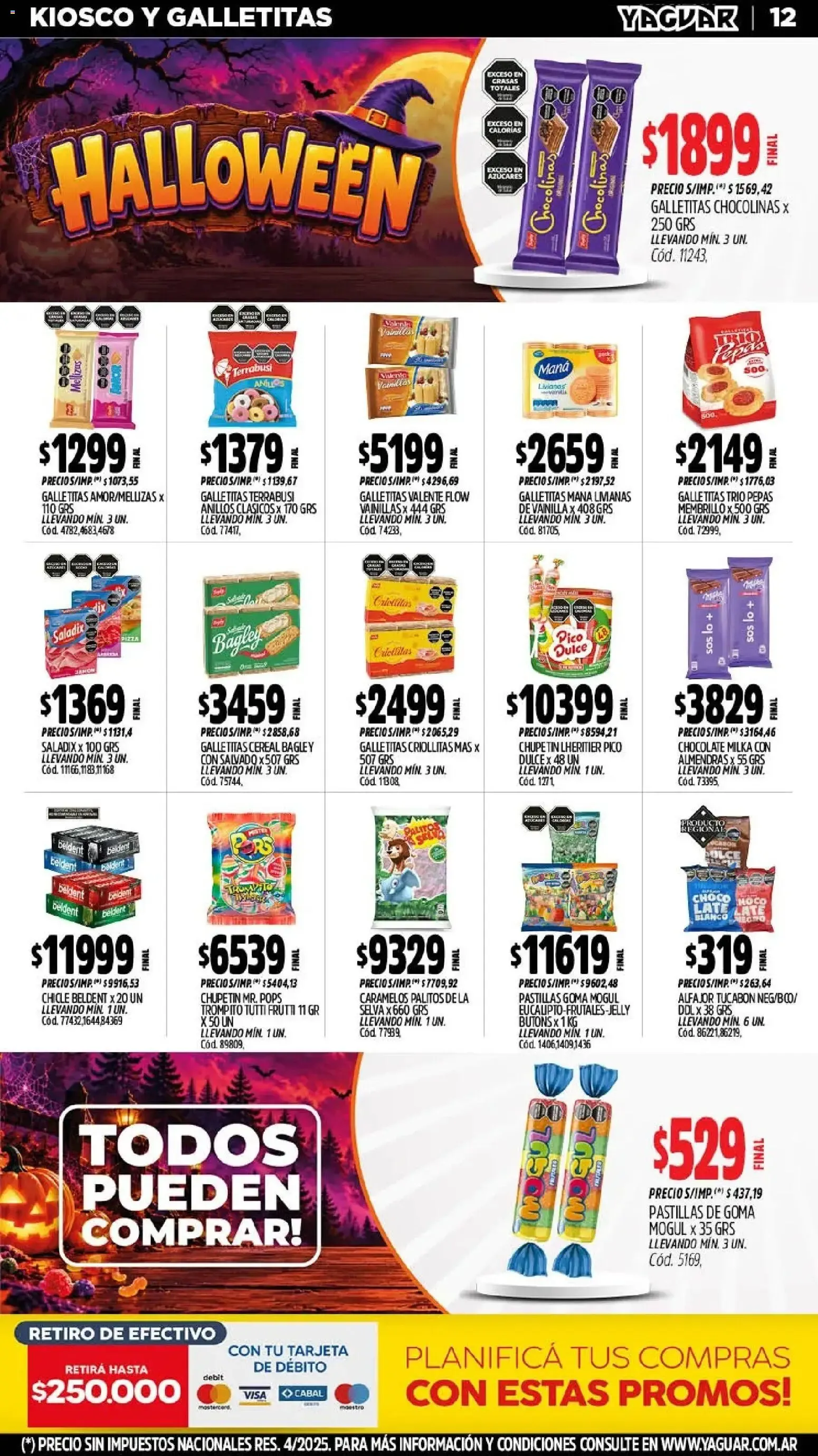 Ofertas de Yaguar - Oferta Semanal Córdoba del 26/10/2026 - 01/11/2026 26 de octubre al 1 de noviembre 2026 - Página 12 del catálogo