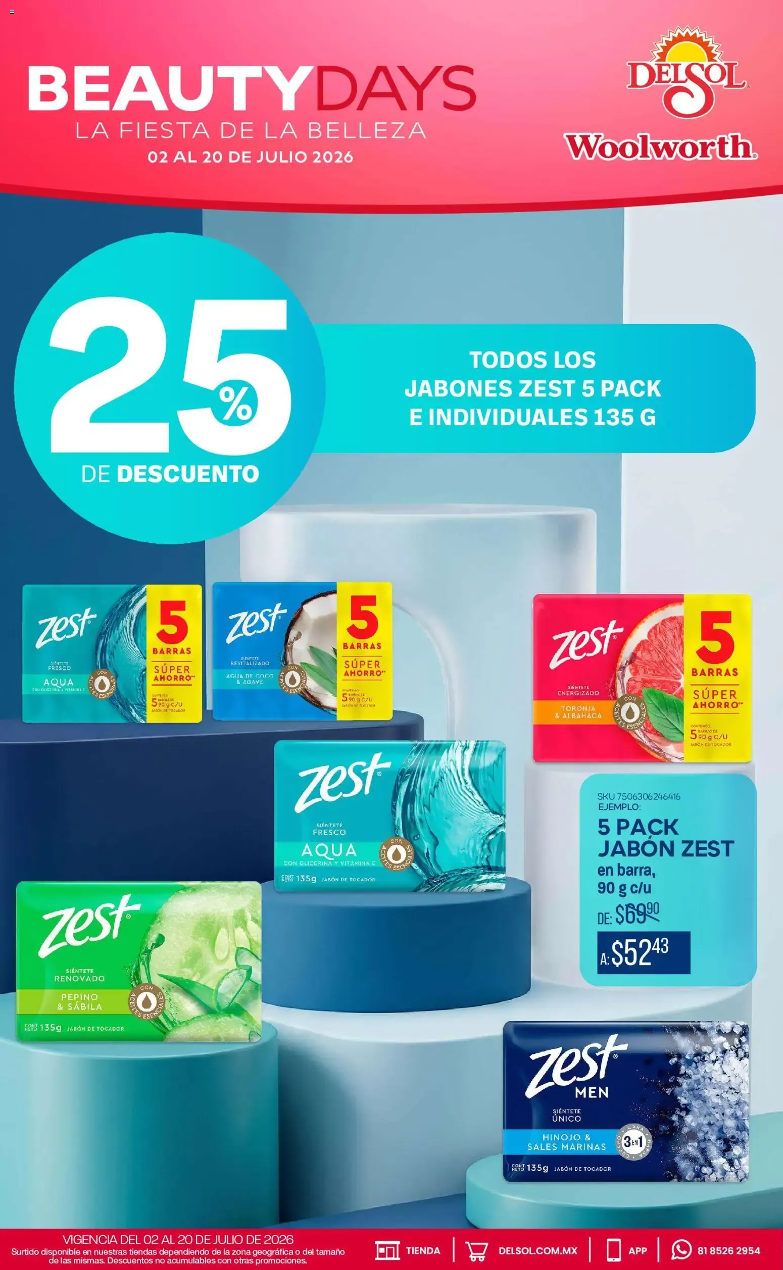 Catálogo de Del Sol y Woolworth katalog Beauty Days (02/07/2026 - 20/07/2026) - catálogo en línea 2 de julio al 20 de julio 2026 - Pagina 11