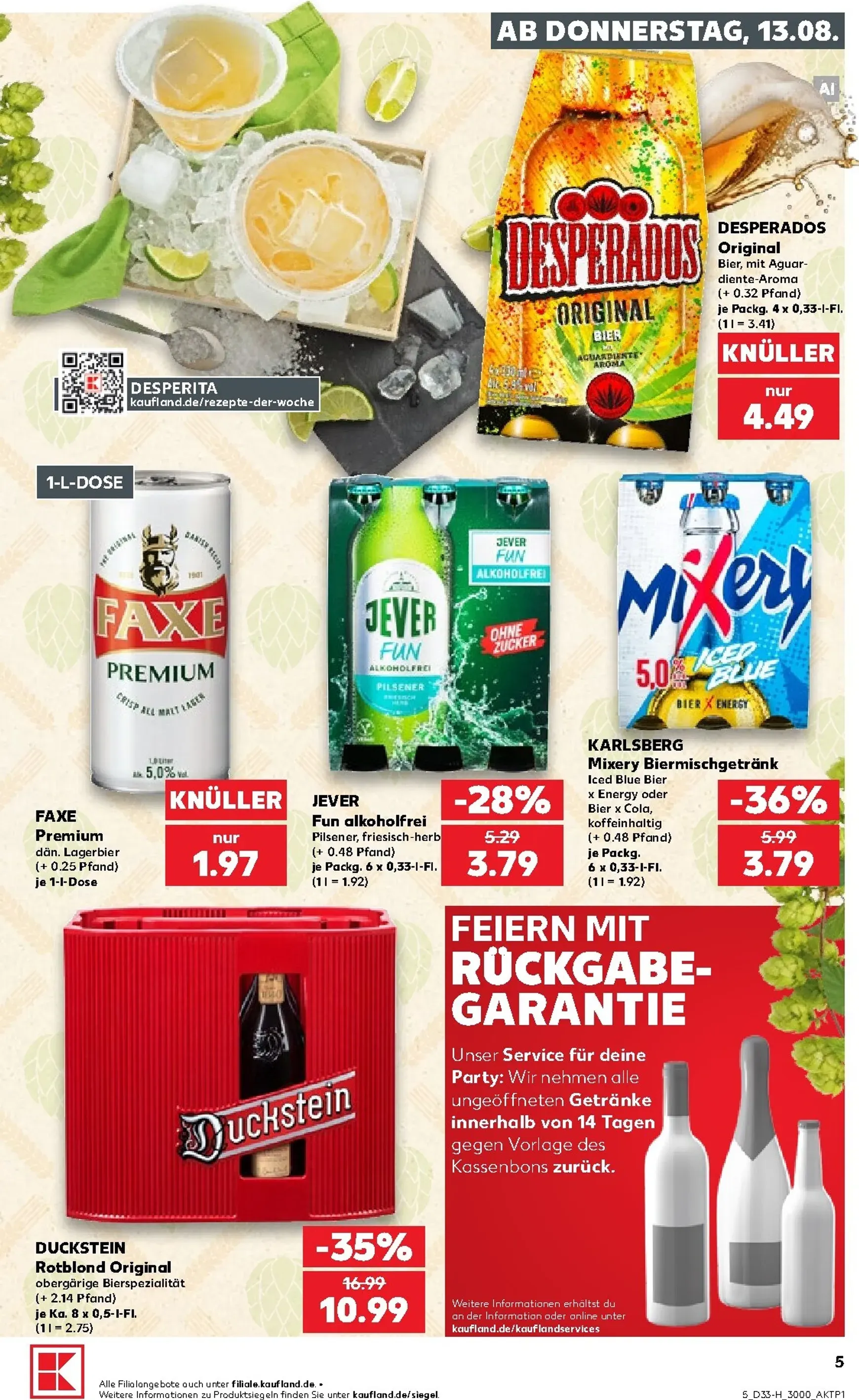Kaufland - Neckarsulm Prospekt nächste Woche – von Donnerstag 13.08.2026 bis Mittwoch 19.08.2026 von 13. August bis 19. August 2026 - Prospekt seite 5