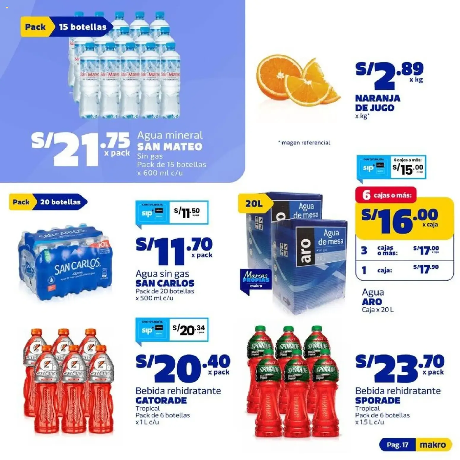 Catalogo de Makro Ahorro: El aliado para tu negocio 13 de agosto al 26 de agosto 2026 - Pag 17