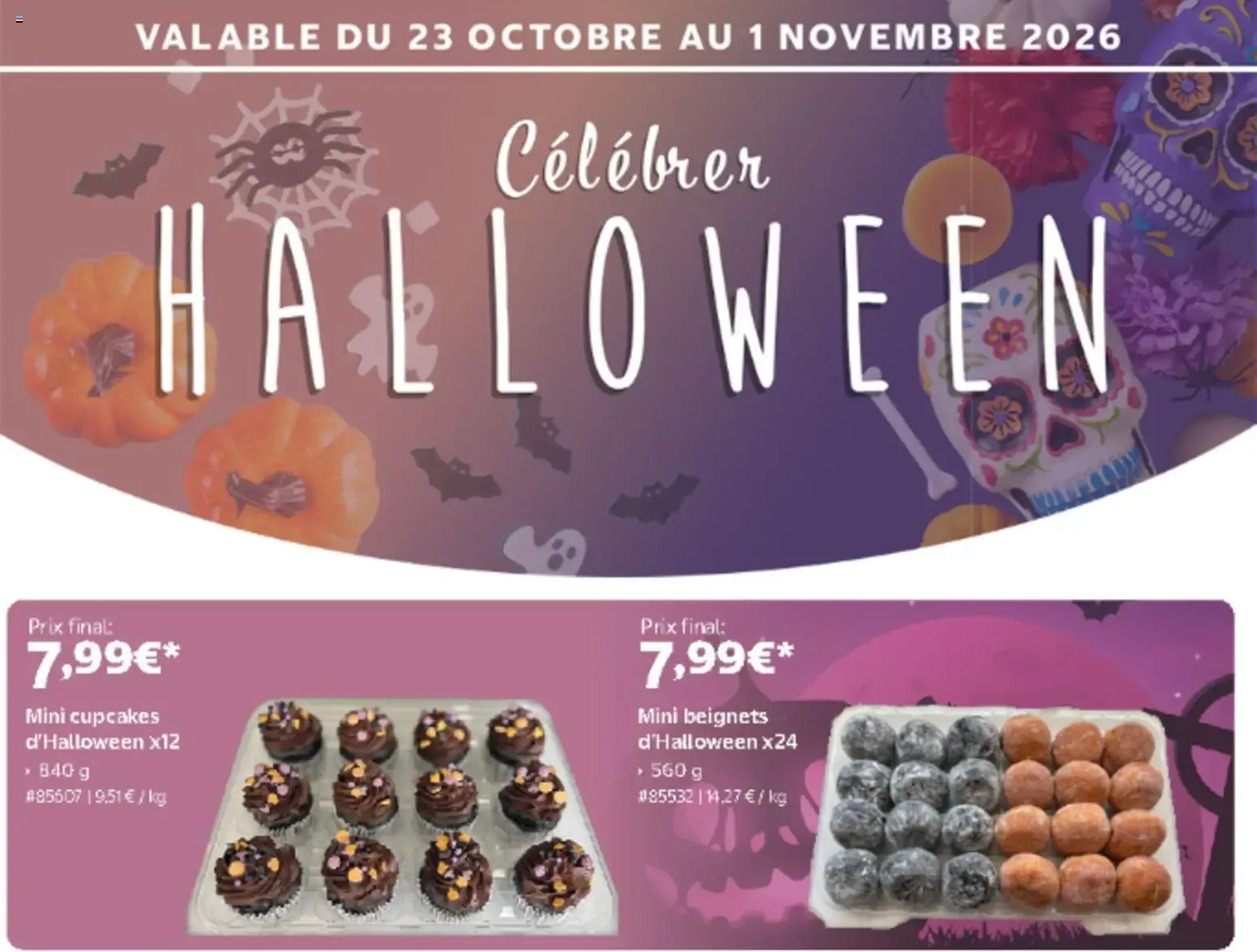 Costco HALLOWEEN 2026 🎃 Catalogue 23/10 - 01/11 du 23 octobre au 1 novembre 2026 - Catalogue page 1
