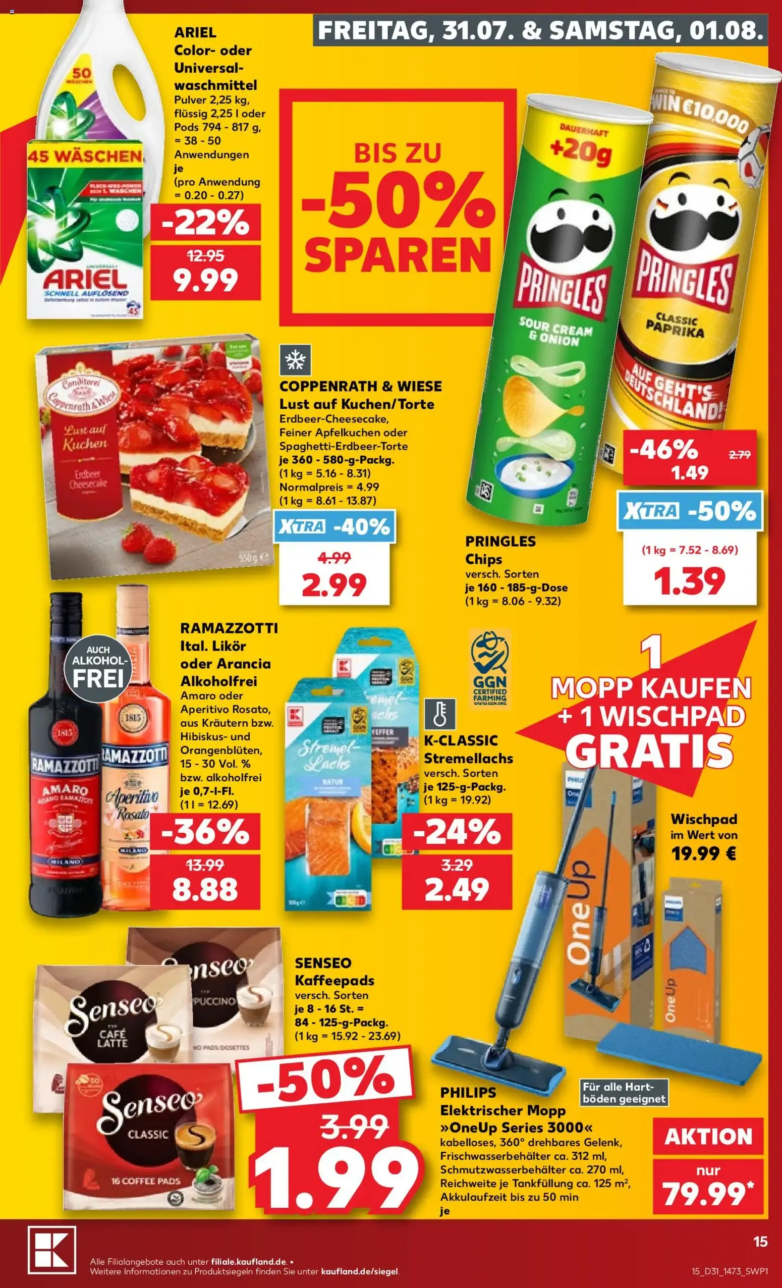 Prospekt Kaufland ab 30.07.2026 » Angebote Online zum Blättern von 30. Juli bis 5. August 2026 - Prospekt seite 15