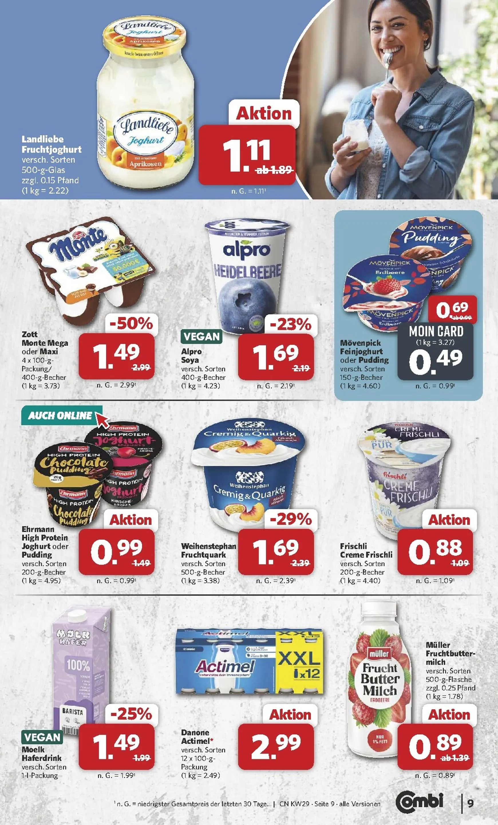 Combi Prospekt – von Montag 13.07.2026 bis Samstag 18.07.2026 von 13. Juli bis 18. Juli 2026 - Prospekt seite 9