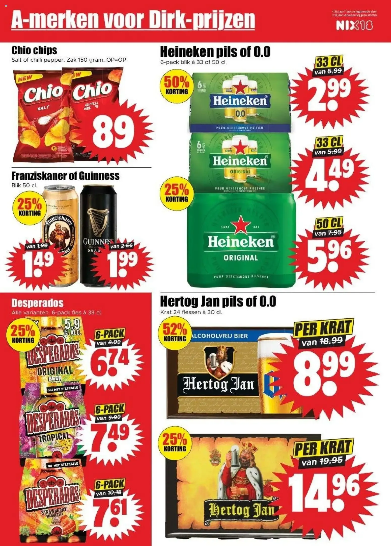 Dirk Folder: Milka Chocolade y Ofertas de Budget Boodschappen van 23 september tot 29 september 2026 - Folder pagina 28