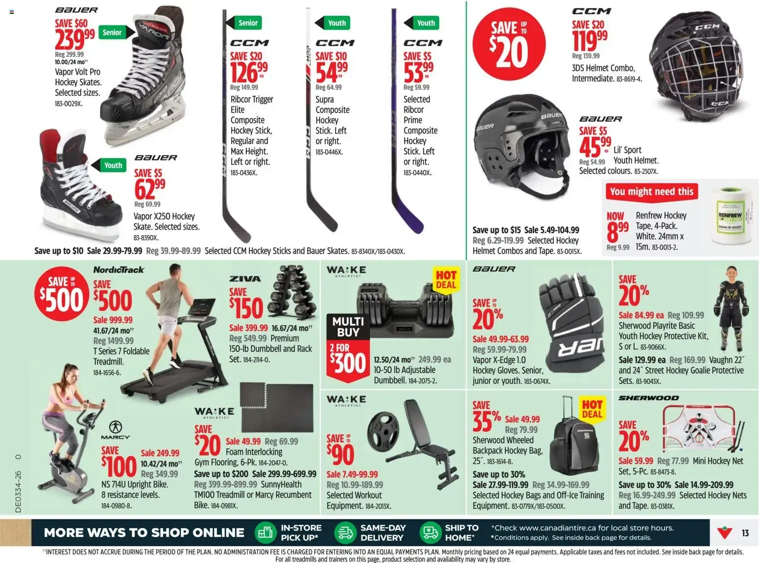 Canadian Tire weekly flyer from Aug 20, 2026 > weekly specials & deals from August 20 to August 26 2026 - flyer page 13