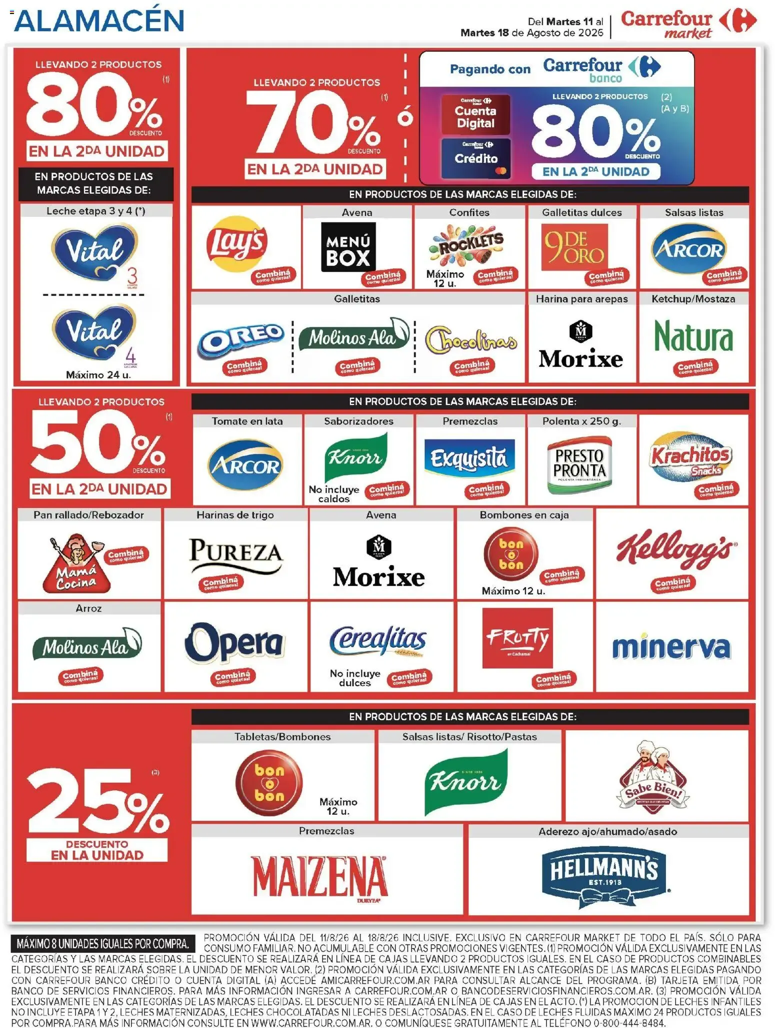 Ofertas de Carrefour ofertas || del 11/08/2026 - 18/08/2026 || Promociones 11 de agosto al 18 de agosto 2026 - Página 39 del catálogo