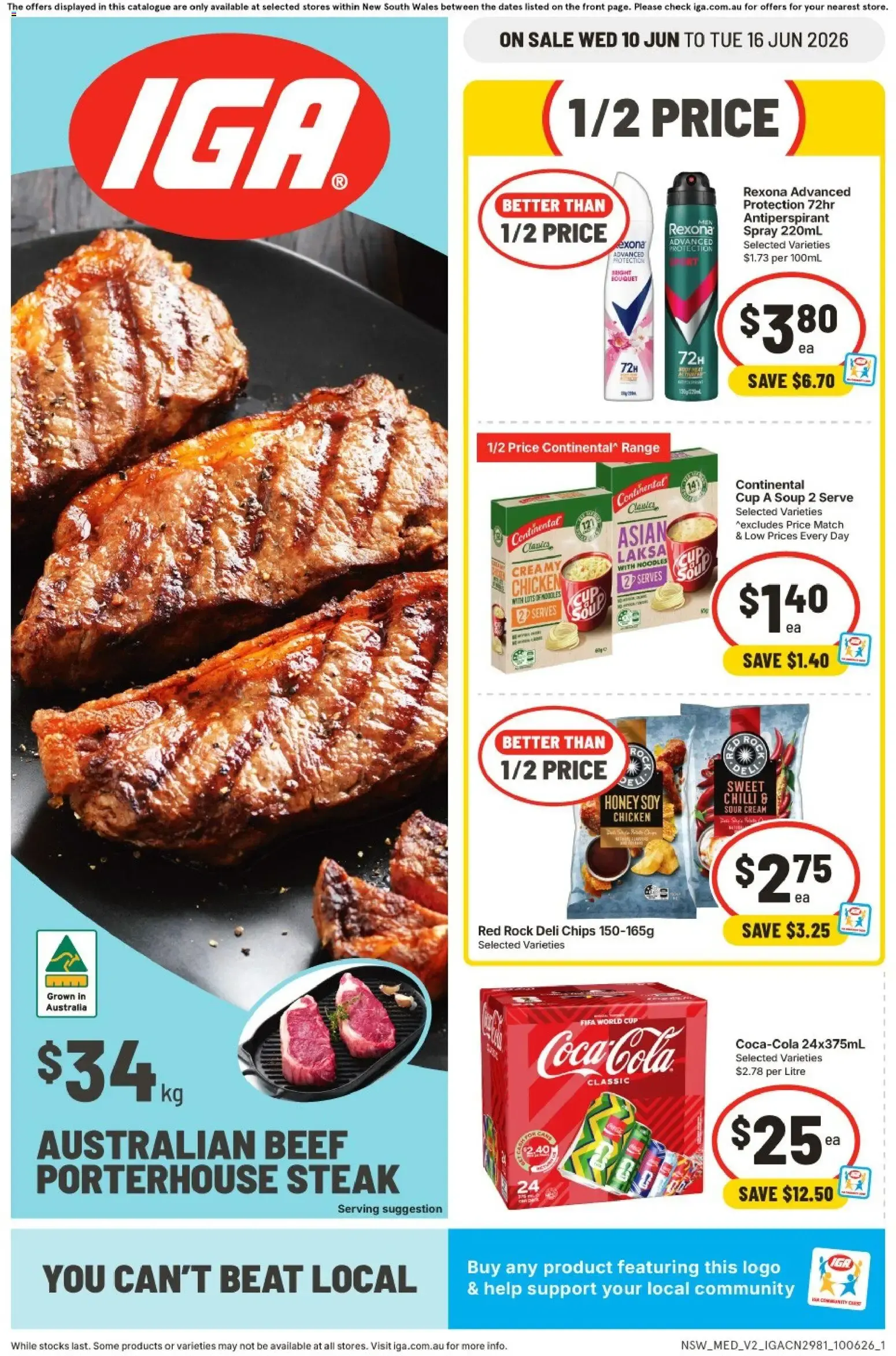 IGA catalogue valid from 10/06/2026 > Online Australia - Catalogue valid from 10 June to 16 June 2026 - page 1
