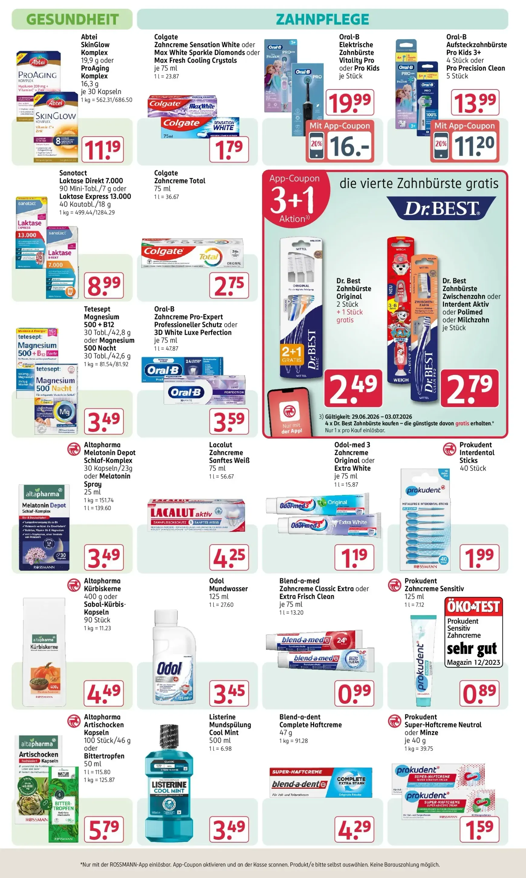 ROSSMANN Prospekt – von Montag 29.06.2026 bis Freitag 03.07.2026 von 29. Juni bis 3. Juli 2026 - Prospekt seite 13