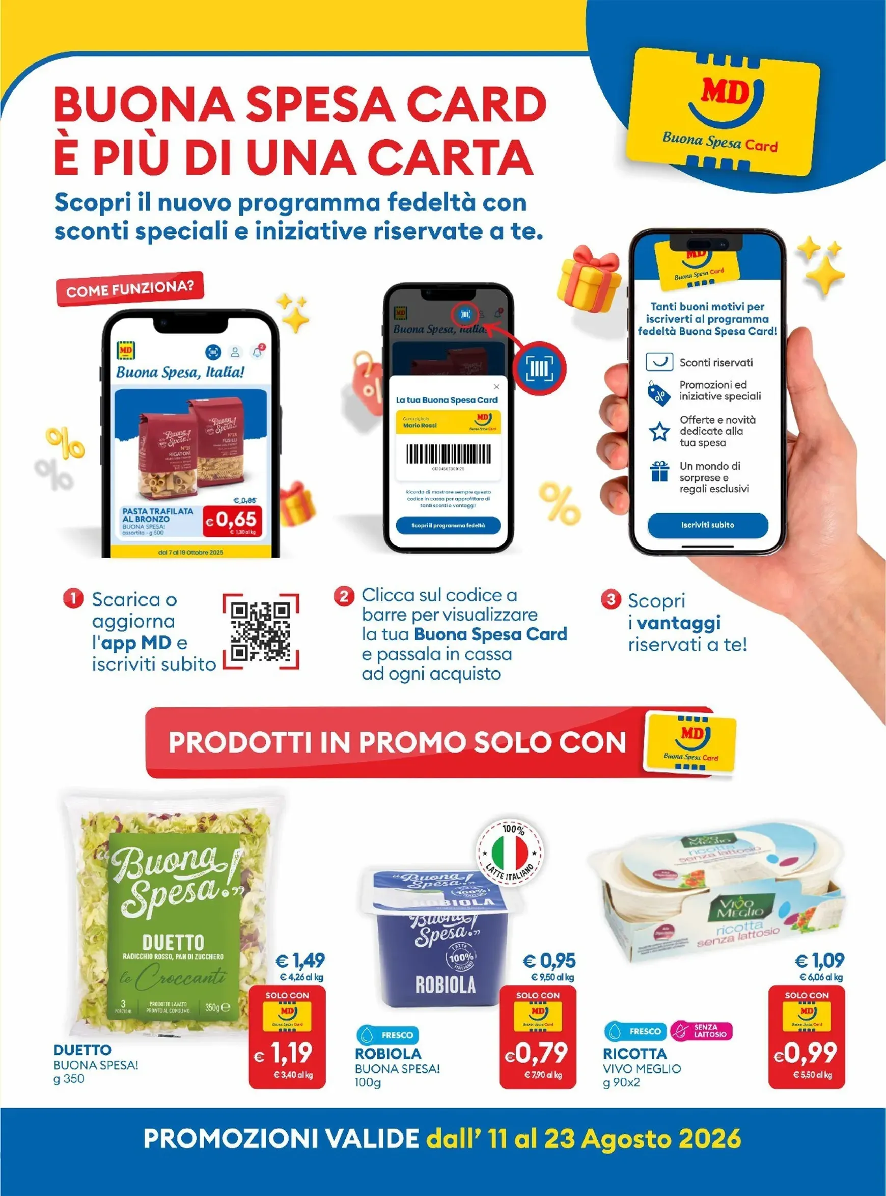 Volantino futuro MD valido dal martedì 11/08/2026 al domenica 23/08/2026 da 11 agosto a 23 agosto di 2026 - Pagina del volantino 9