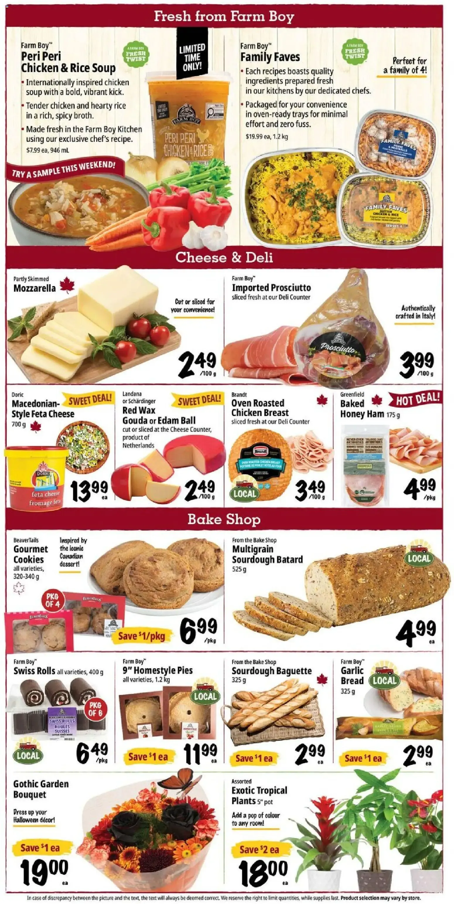 Farm Boy weekly flyer / circulaire from Oct 22, 2026 > weekly specials & deals from October 22 to October 28 2026 - flyer page 3
