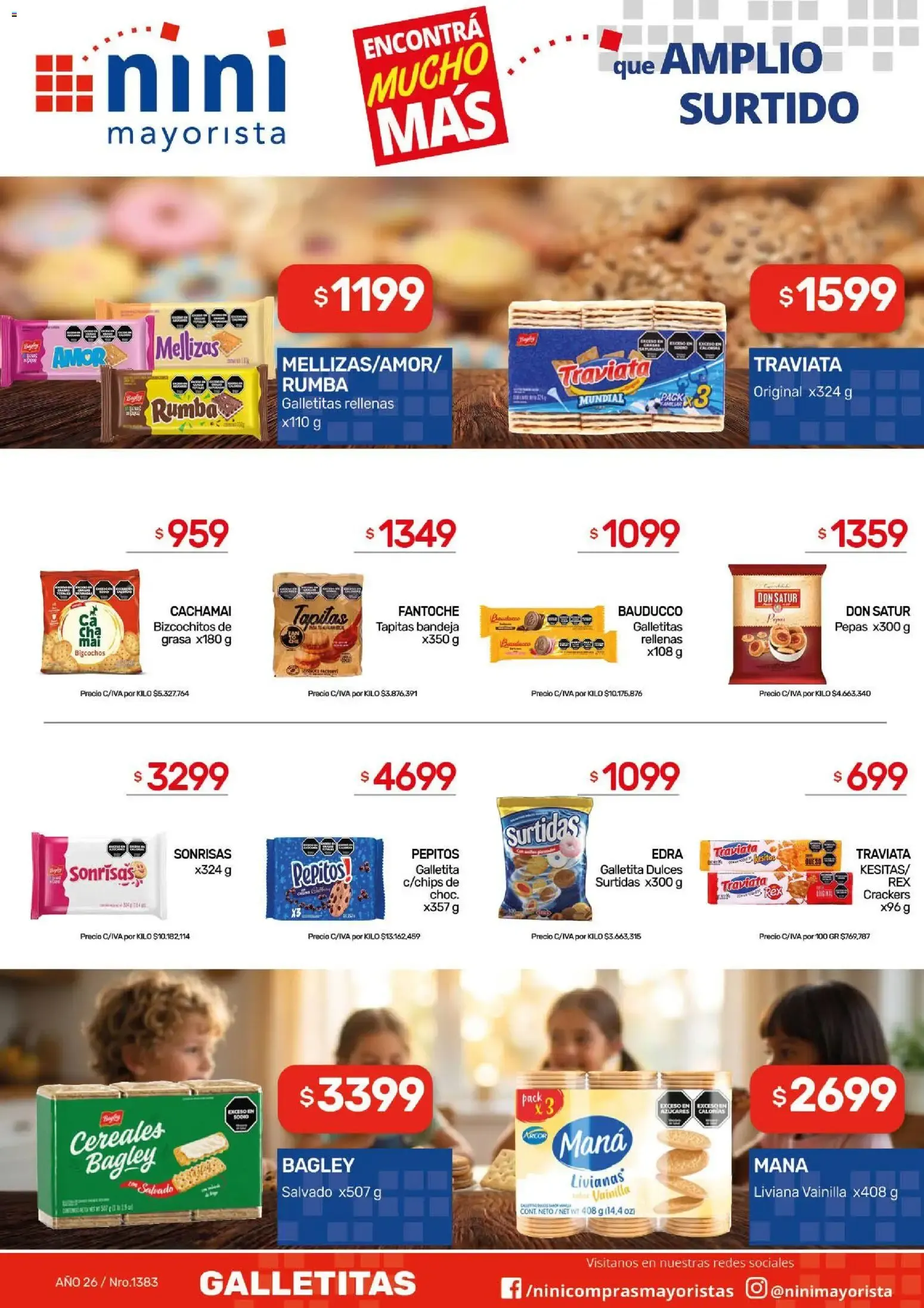 Ofertas de NINI Mayorista catálogo del 26/10/2026 - 01/11/2026 26 de octubre al 1 de noviembre 2026 - Página 38 del catálogo