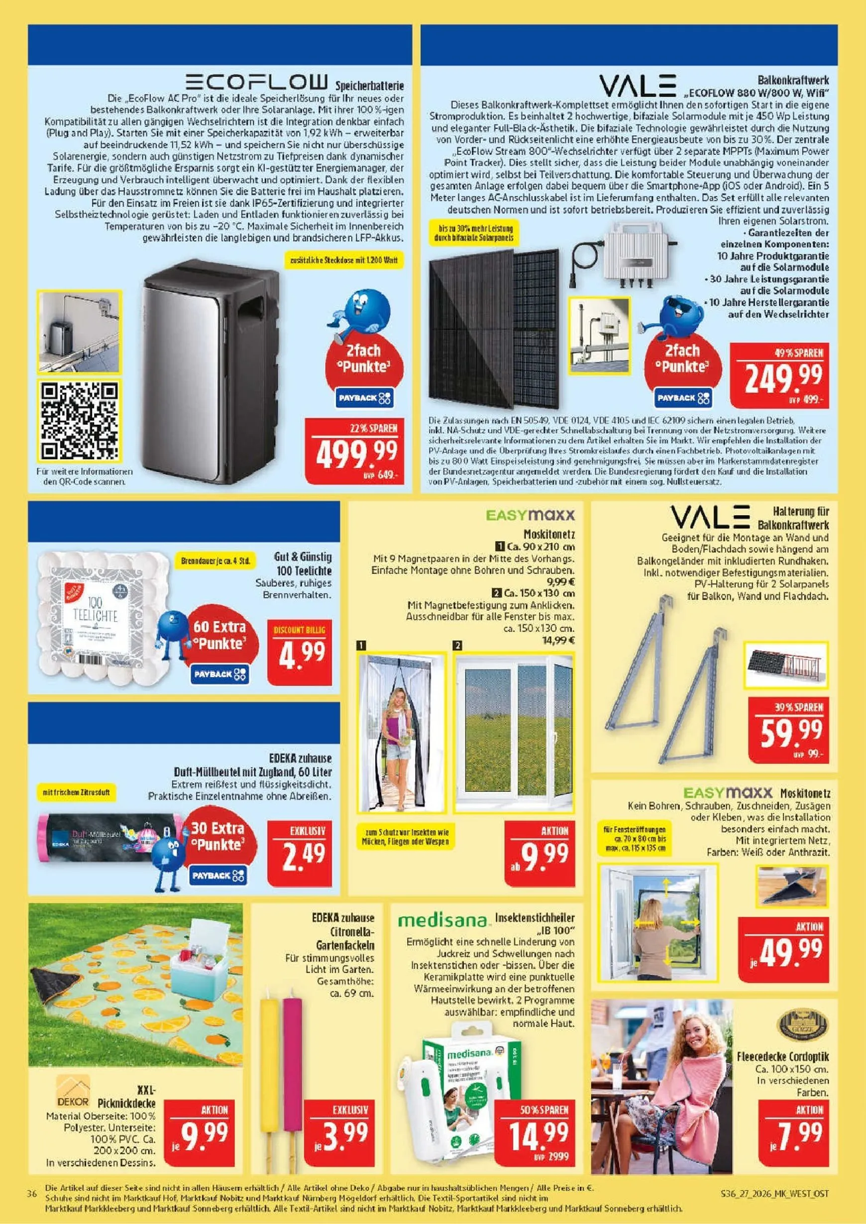 Marktkauf Prospekt nächste Woche – von Montag 29.06.2026 bis Samstag 04.07.2026 von 29. Juni bis 4. Juli 2026 - Prospekt seite 36