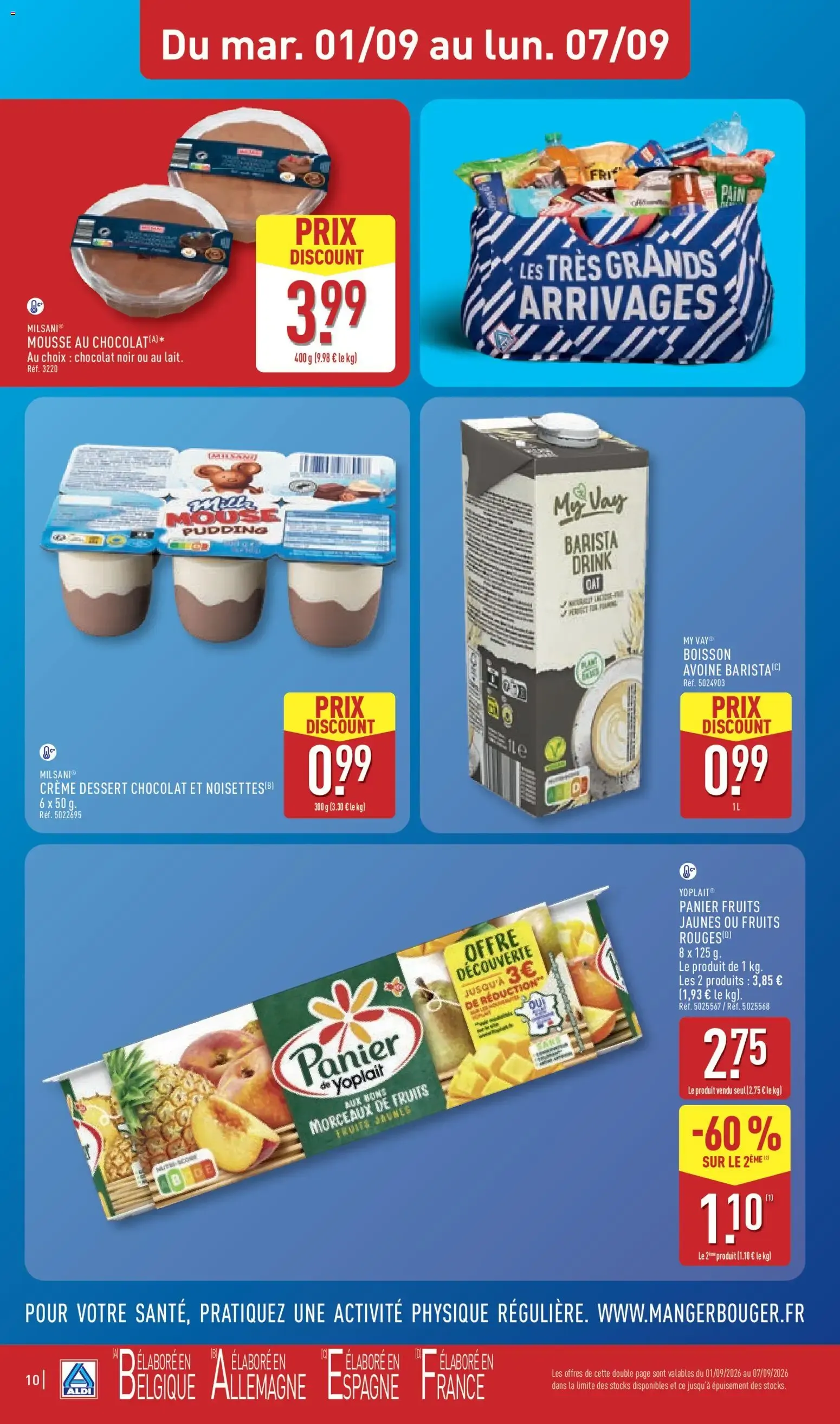 LES TRÈS GRANDS ARRIVAGES du 1 septembre au 7 septembre 2026 - Catalogue page 12