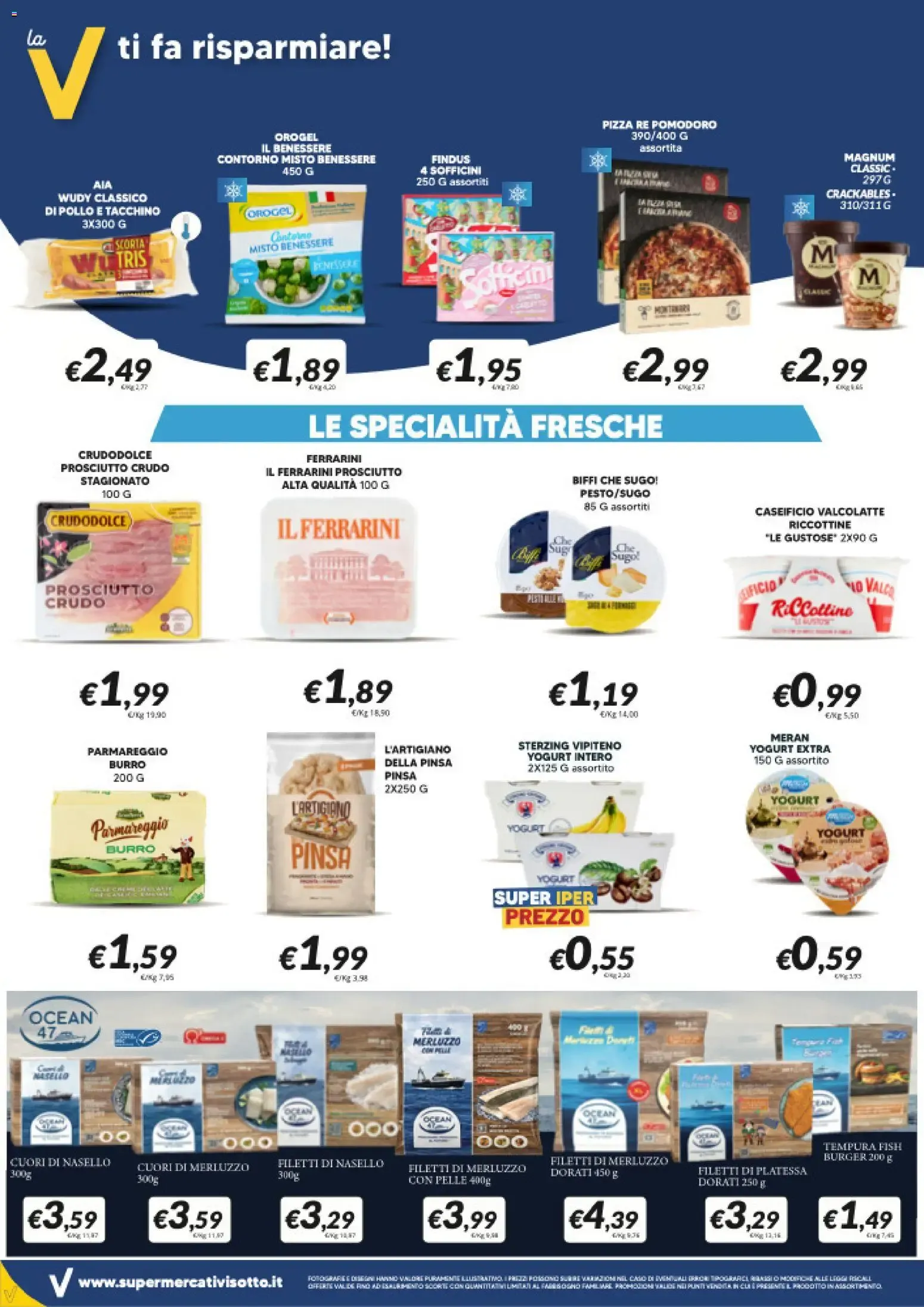 SUPER IPER VISOTTO - ti fa risparmiare! da 23 settembre a 6 ottobre di 2026 - Pagina del volantino 3