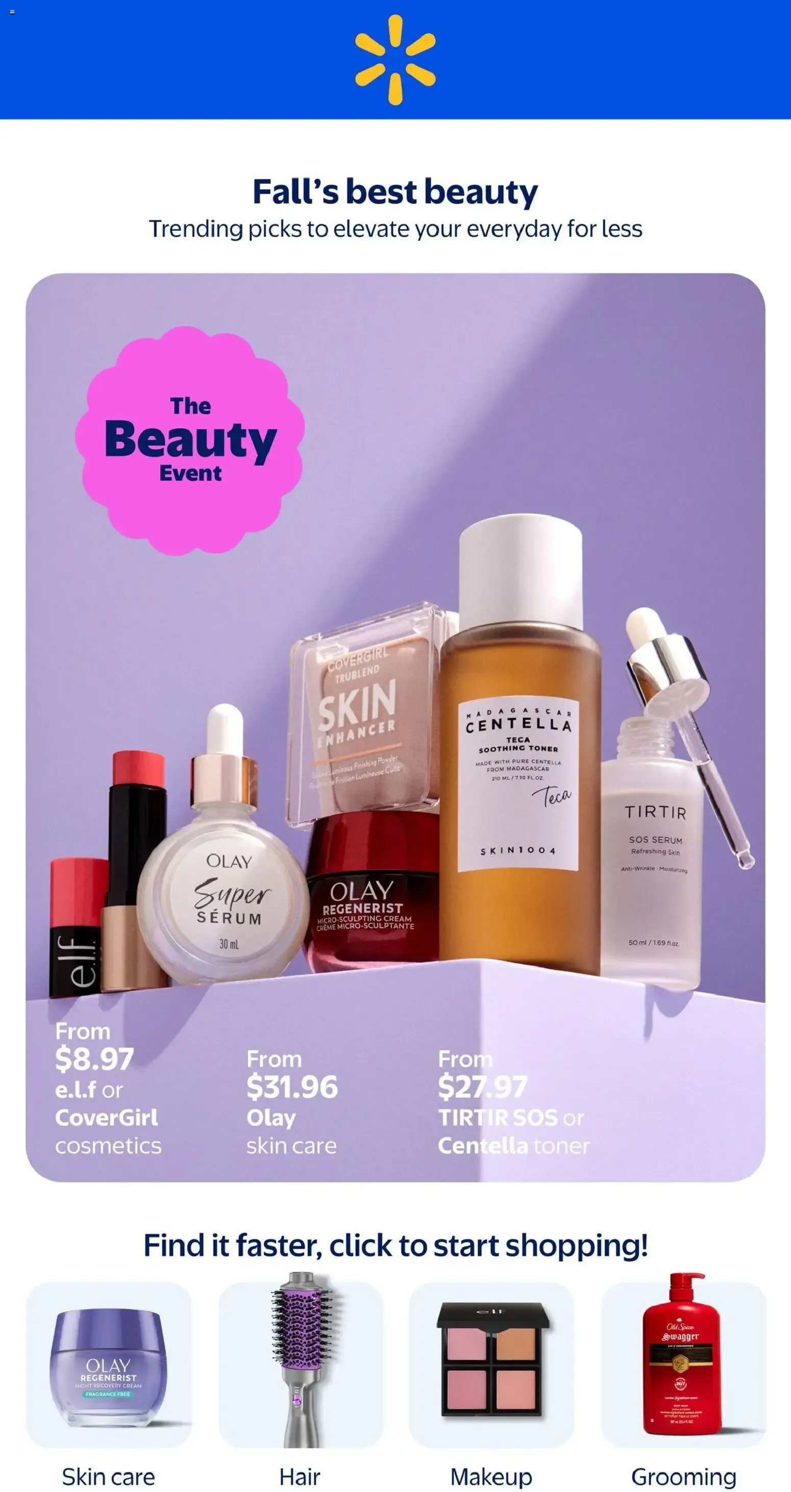 Walmart flyer - Fall´s best beauty from Sep 10, 2026 > weekly specials & deals from September 10 to October 21 2026 - flyer page 1