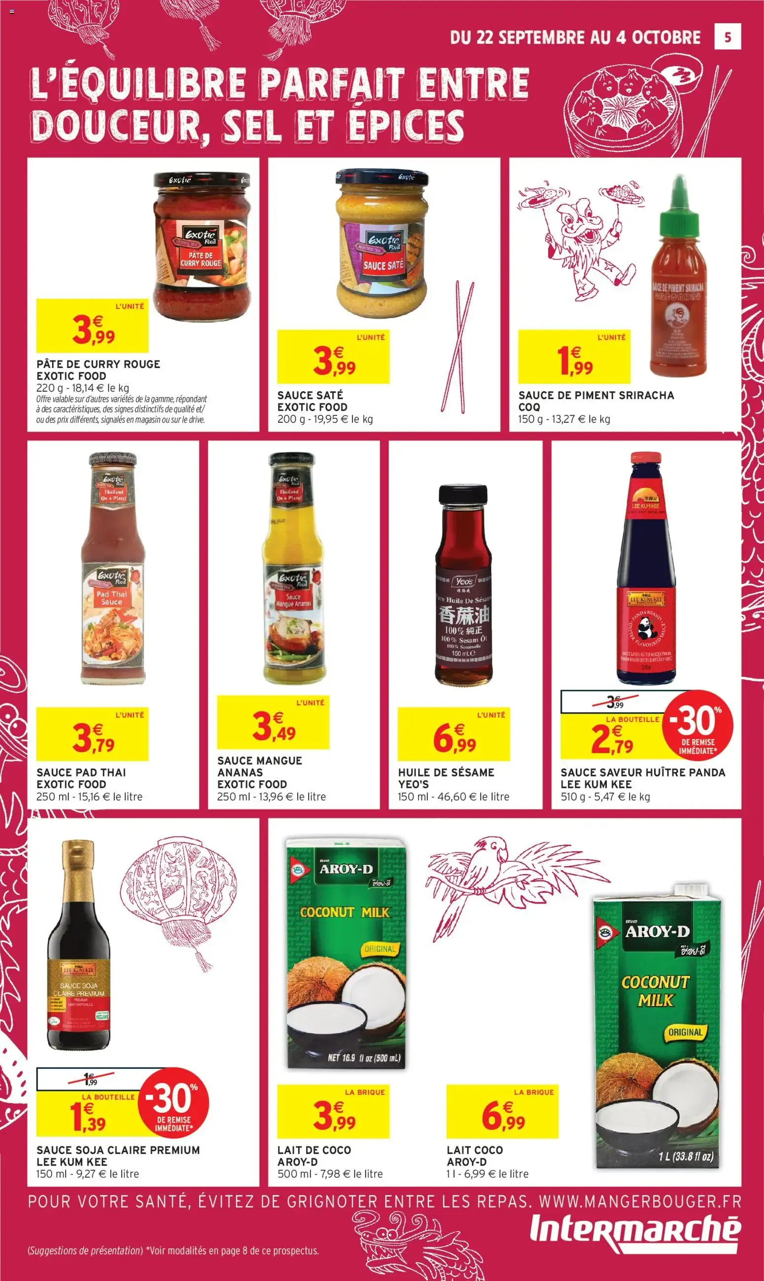 Intermarché Saveurs d'asie à partir du 22/09/2026 - promo en ligne du 22 septembre au 4 octobre 2026 - Catalogue page 5