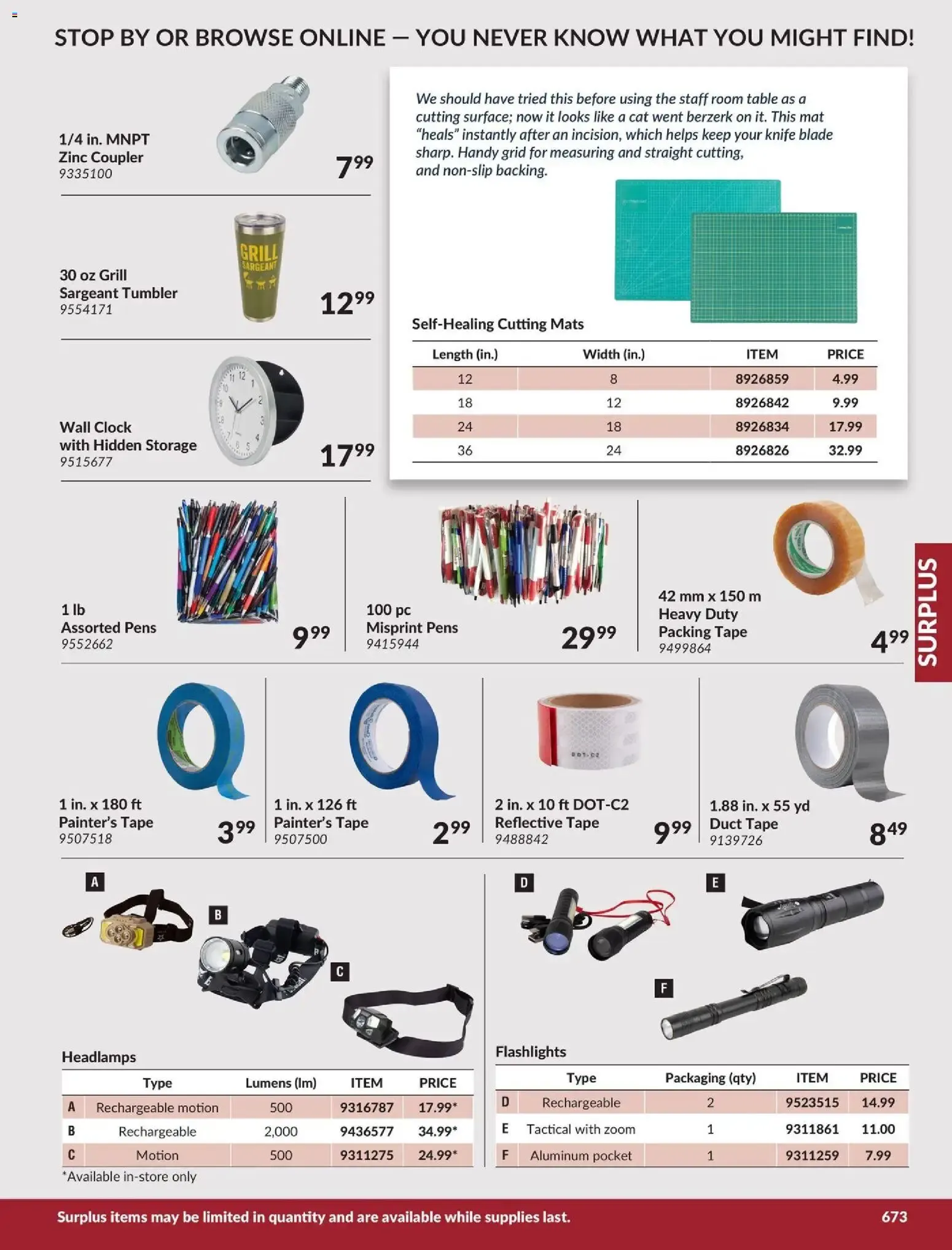 Princess Auto 2026 Catalogue - Surplus from April 21 to April 21 2027 - flyer page 9